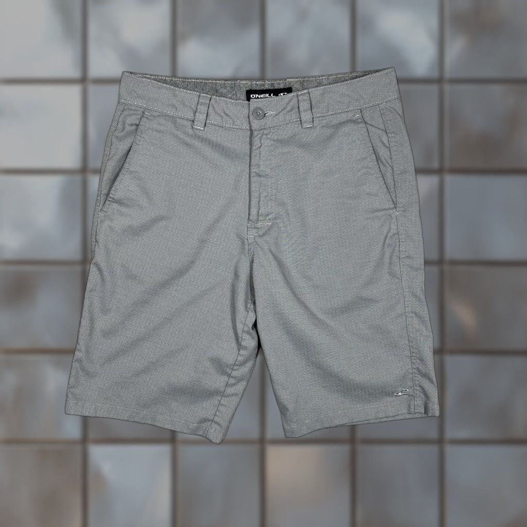O'Neill O'Neill Chino Shorts Mens 30 Gray Relaxed 9” Inseam Cotton Woven Casual Flat Front Modern Classic Boys? Size US 30 / EU 46 - 1 Thumbnail