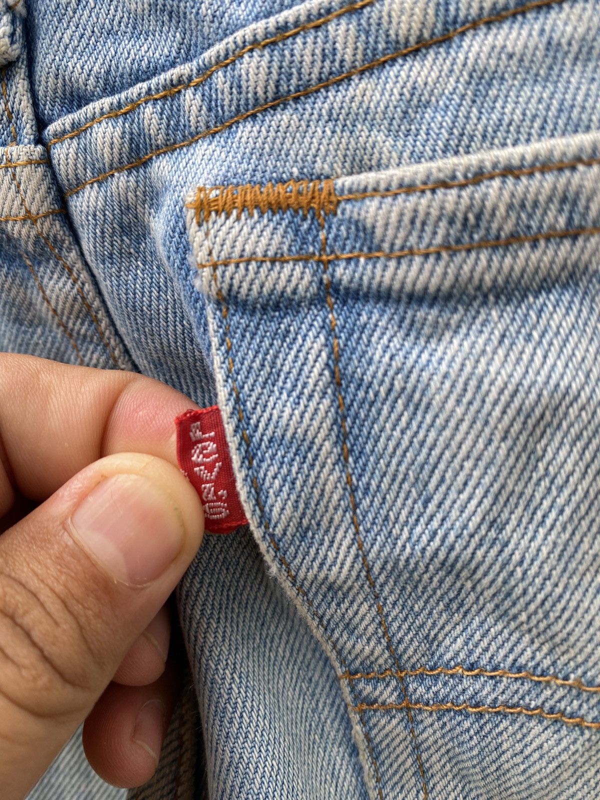 Levi's × Levi's Vintage Clothing × Vintage W30x29.5 vintage levi's 505 faded blue jeans Size US 30 / EU 46 - 8 Thumbnail