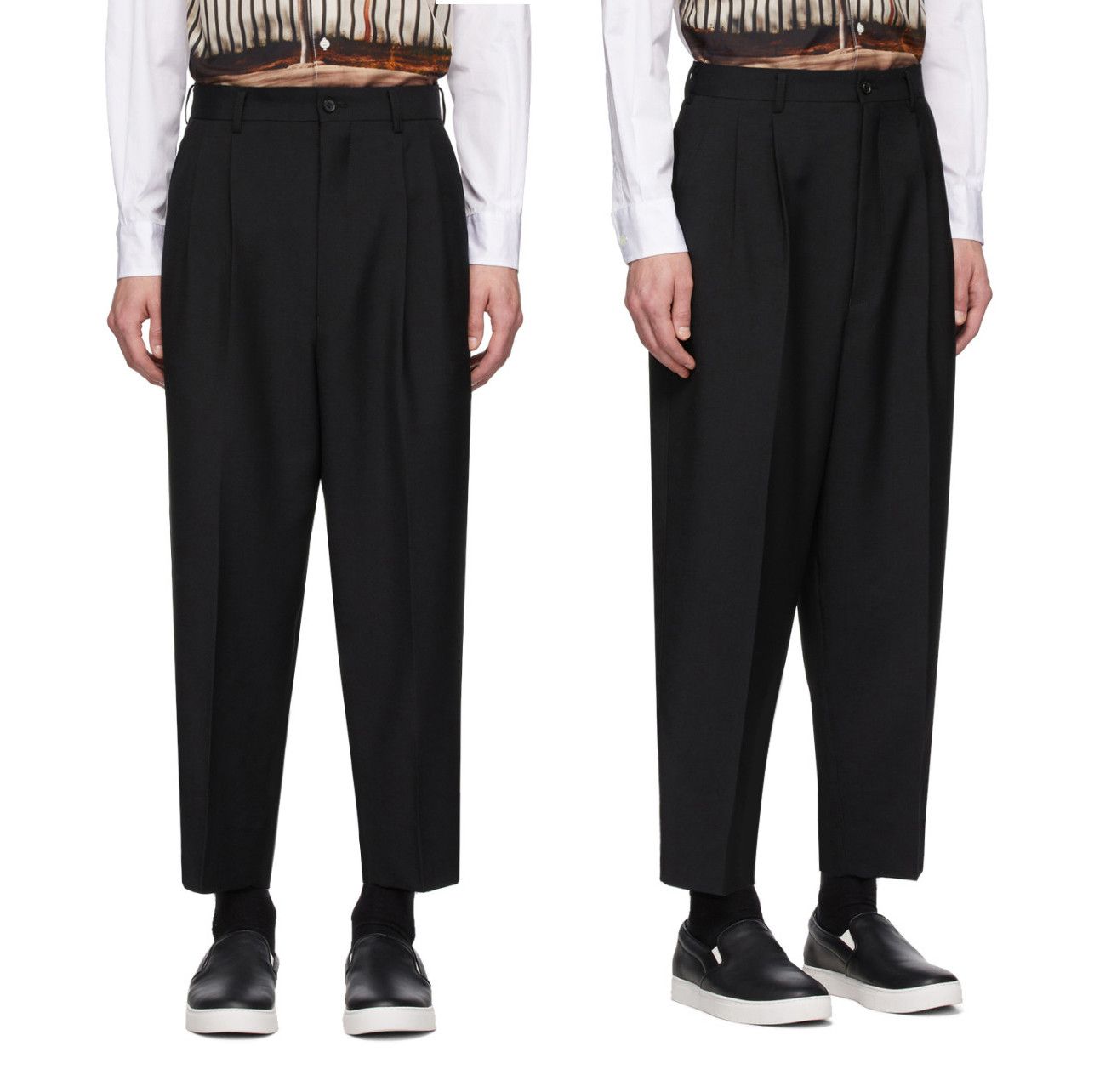Comme des Garcons Homme Plus Black Pants L 34 Made in Japan
