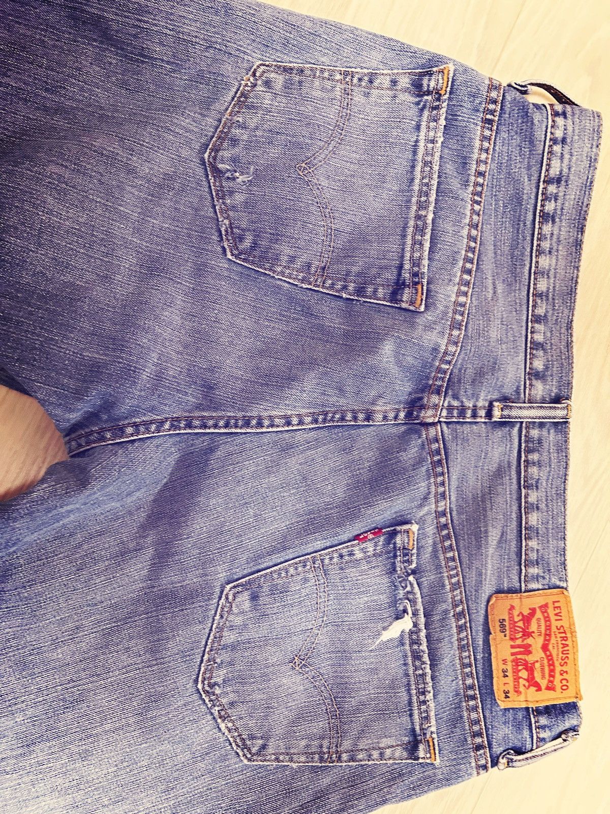 Levi's Vintage Clothing Levi’s 569 34X34 vintage custom Size US 34 / EU 50 - 4 Thumbnail