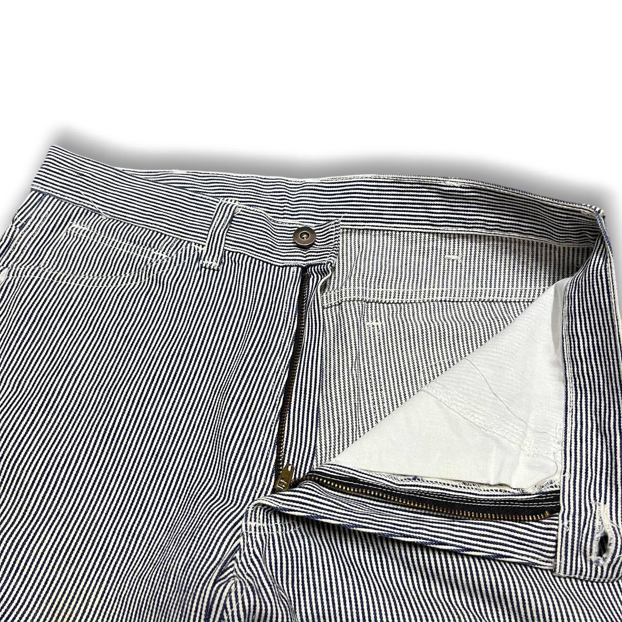 Vintage Vintage Blue Bear USA Hickory Stripe Pants Size US 32 / EU 48 - 5 Thumbnail