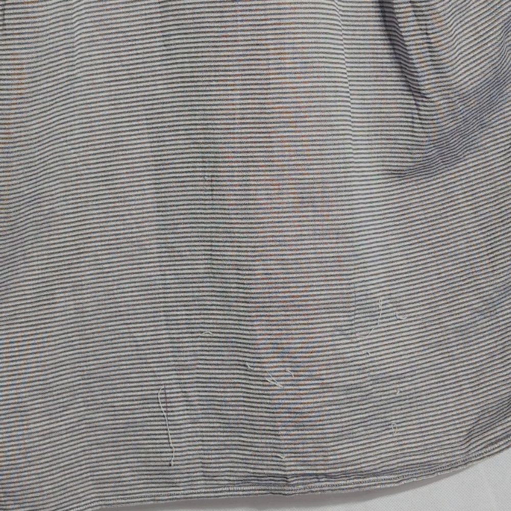 Pal Zileri Pal Zileri Striped Shirt Sz M in Gray and White Size US M / EU 48-50 / 2 - 5 Thumbnail