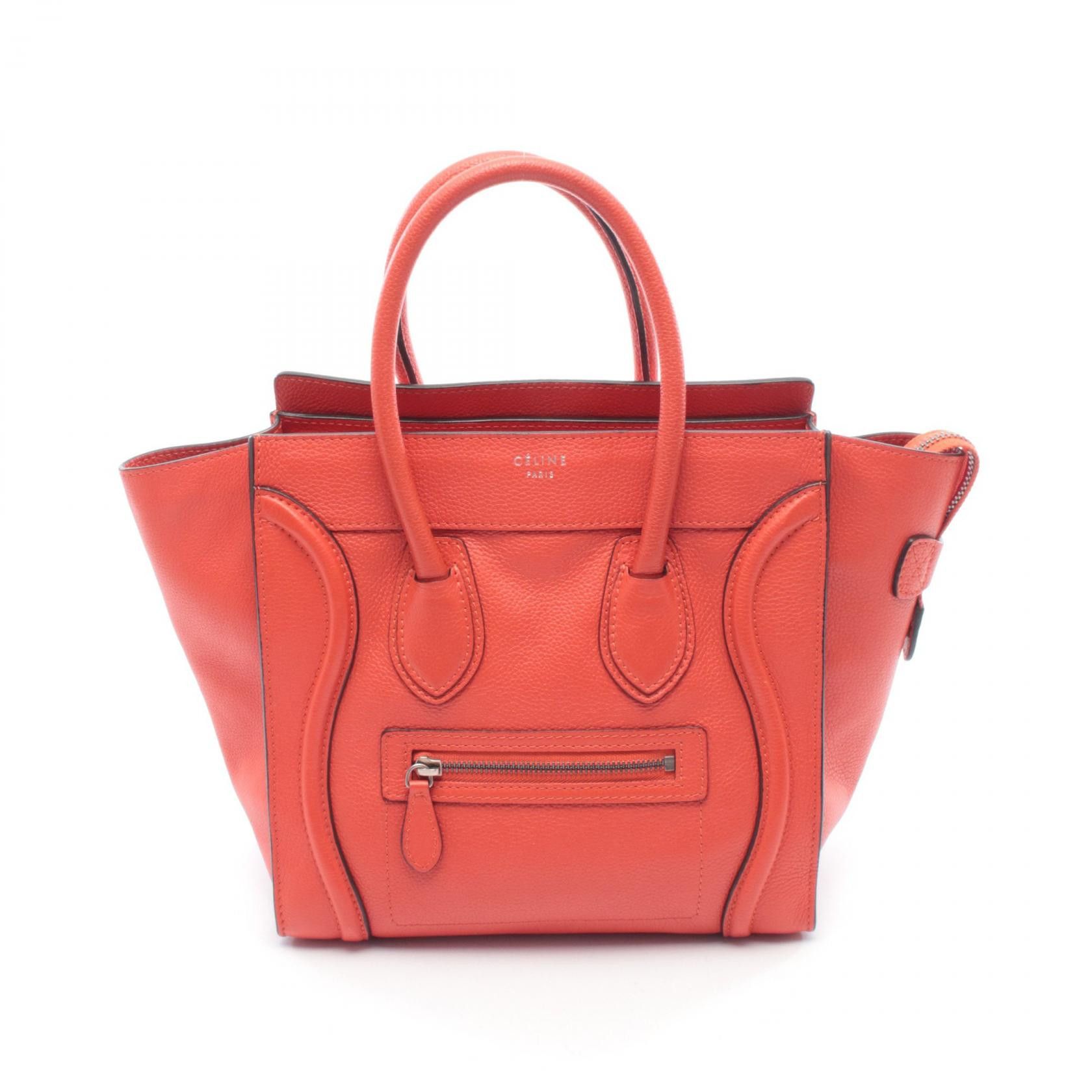 Celine Celine Celine Luggage Micro Shopper Leather Tote Bag Leather Tote Bag DUTY FREE for USA Size ONE SIZE - 1 Thumbnail