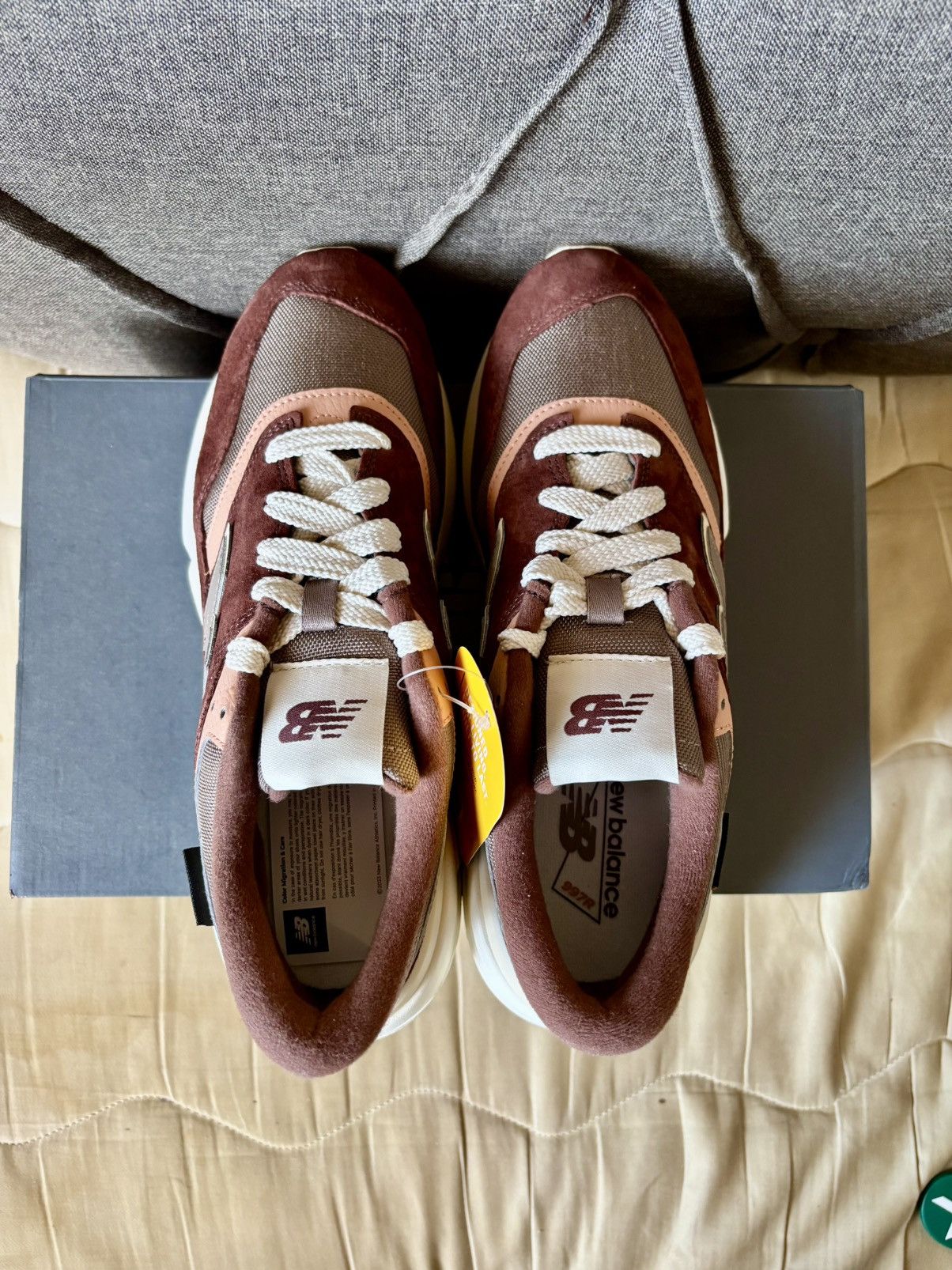 New Balance Brand new - New Balance 997R Brown Beige U997ROA - Size 7.5 Size US 7.5 / EU 40-41 - 4 Thumbnail