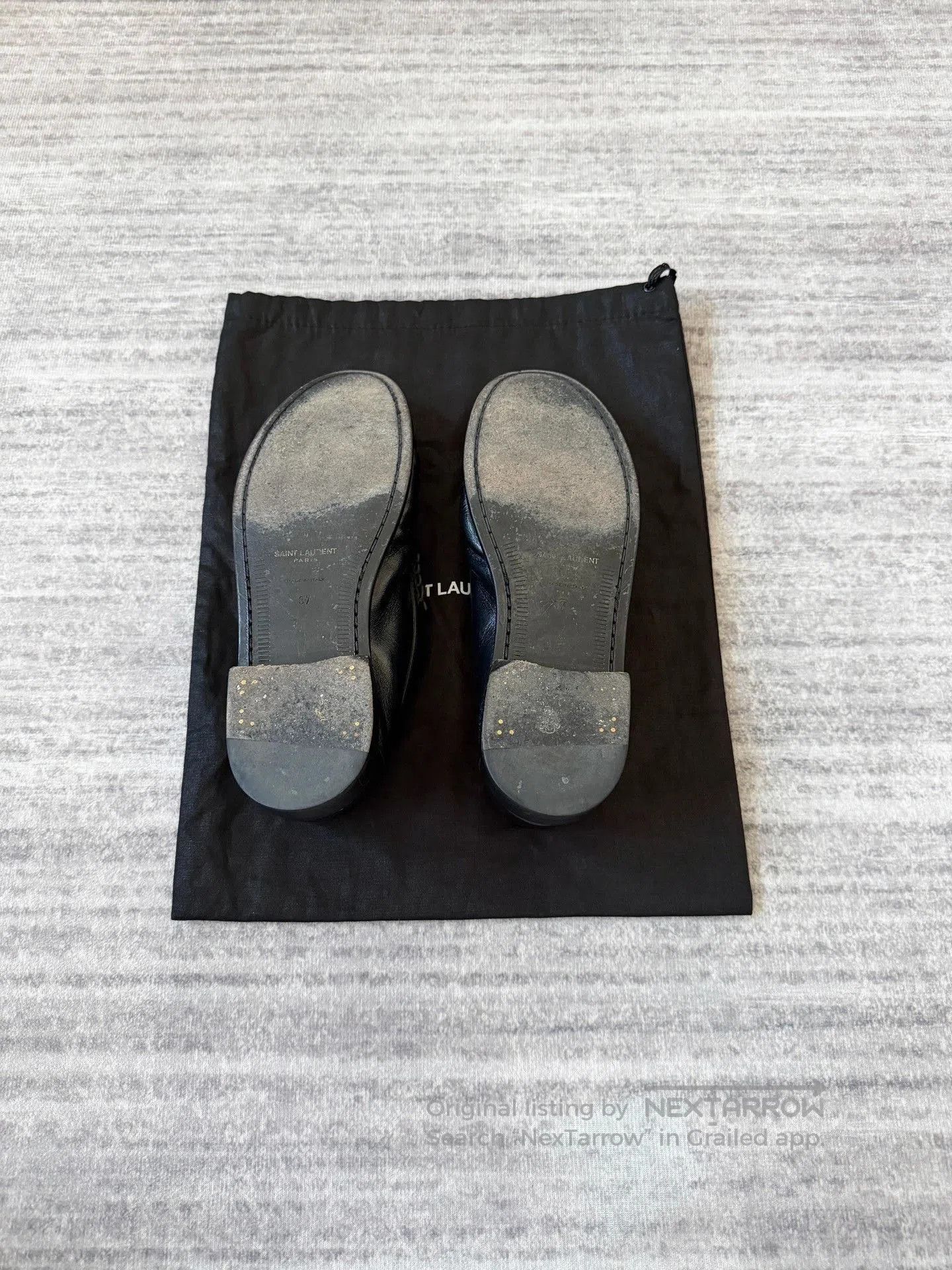 Yves Saint Laurent YSL Eel Skin Loafers. Size US 6 / IT 36 - 6 Thumbnail