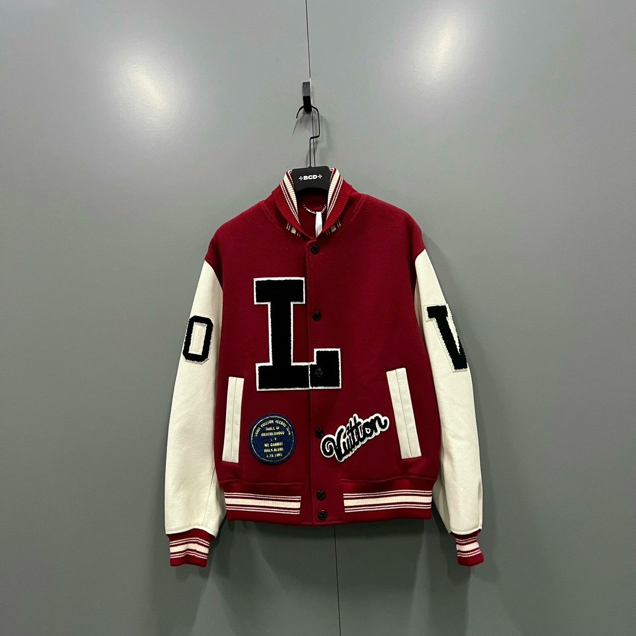 Louis Vuitton Louis Vuitton Color Block Embroidery Baseball Jacket Size US L / EU 52-54 / 3 - 1 Thumbnail
