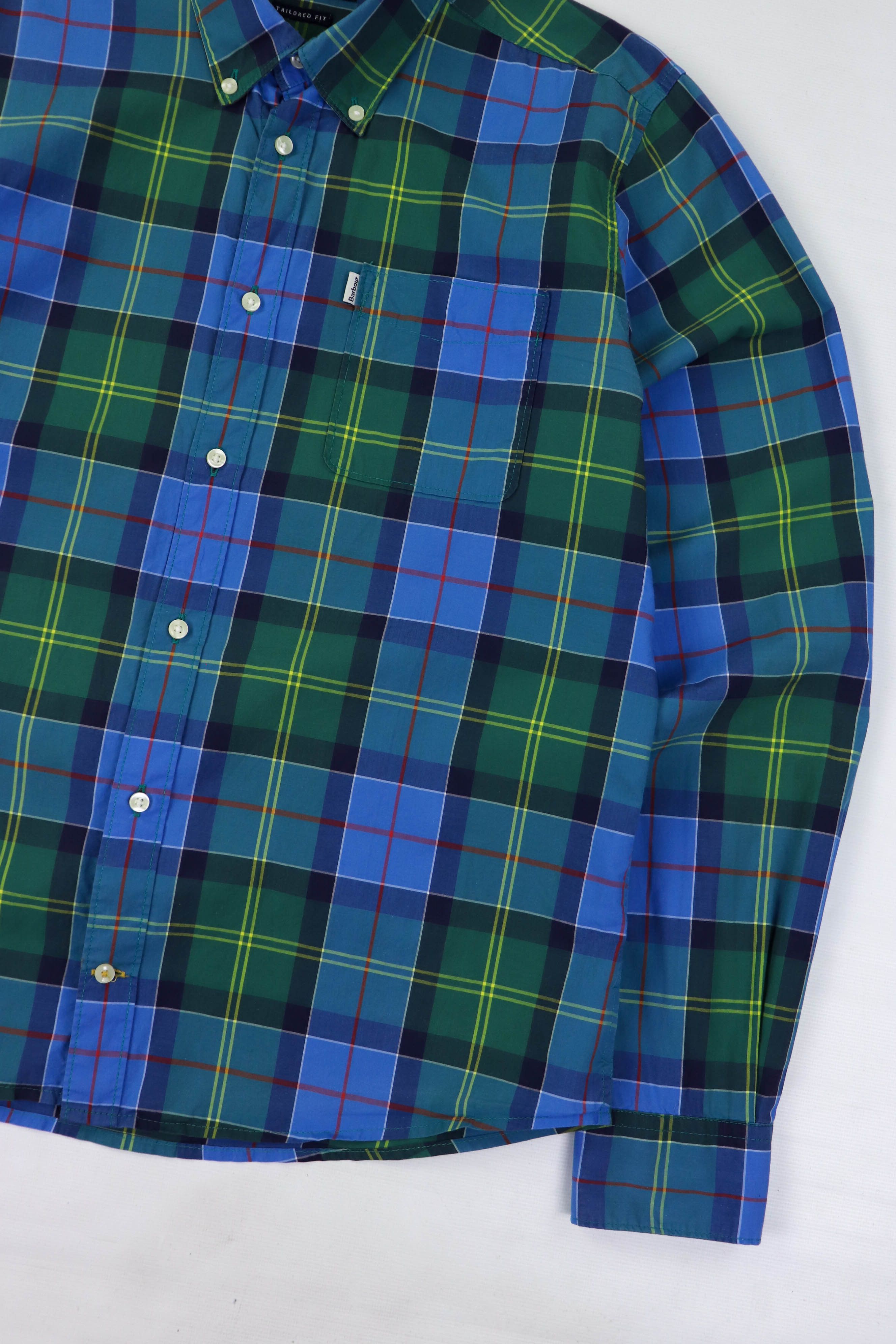 Barbour Barbour Multicolor Tartan Tailored Fit Long Sleeve Shirt Size US M / EU 48-50 / 2 - 5 Thumbnail