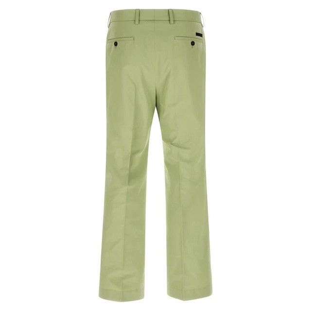 Prada PRADA Green Poplin Pants New & Authentic (Men's size:US 36;) Size US 36 / EU 52 - 2 Thumbnail