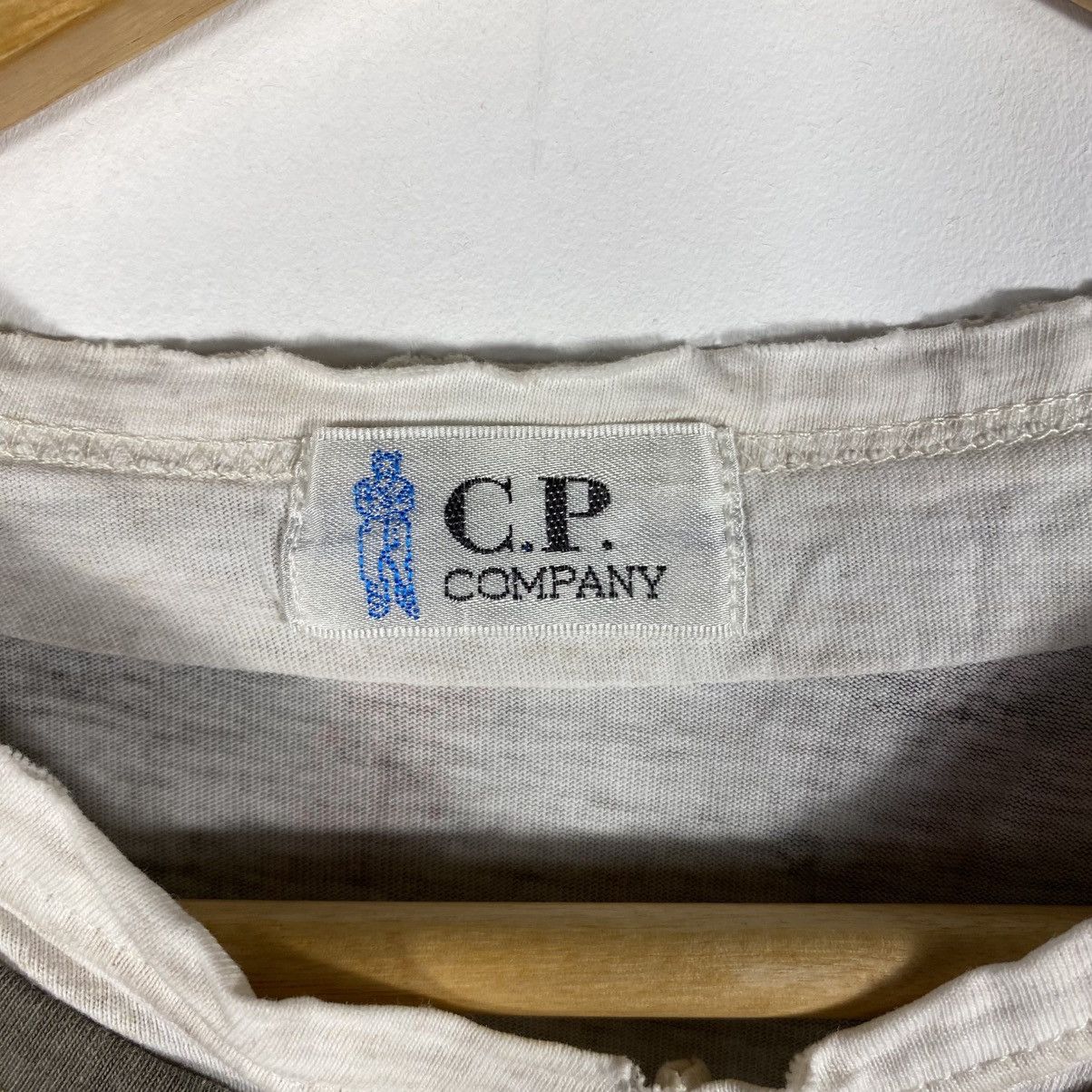 C.P. Company Vintage Distressed 90's C.P. COMPANY Fullprint Tee Shirt Size US M / EU 48-50 / 2 - 6 Thumbnail