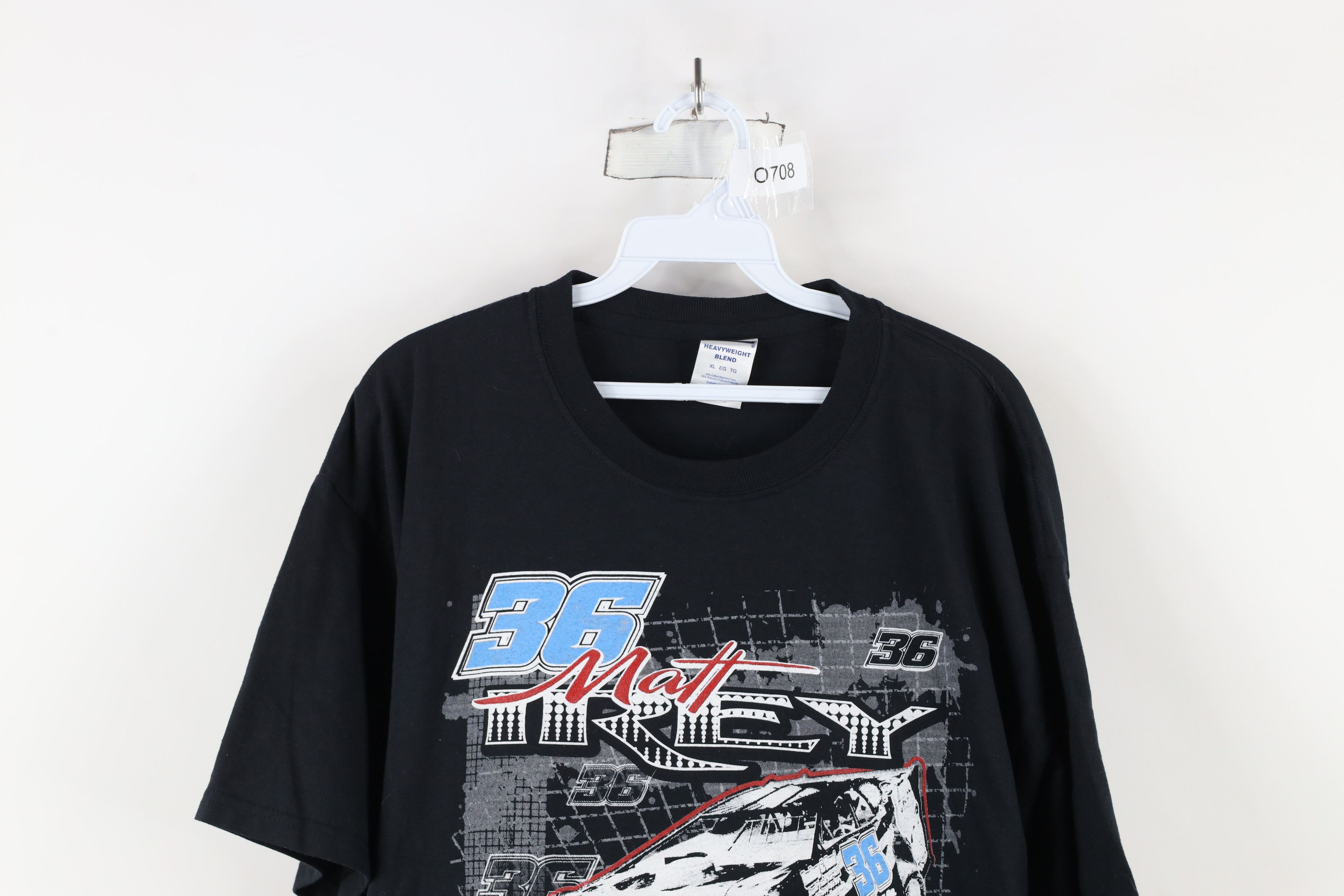 Vintage Vintage Y2k Matt Irey Car Racing Short Sleeve T-Shirt Black Size US XL / EU 56 / 4 - 2 Thumbnail