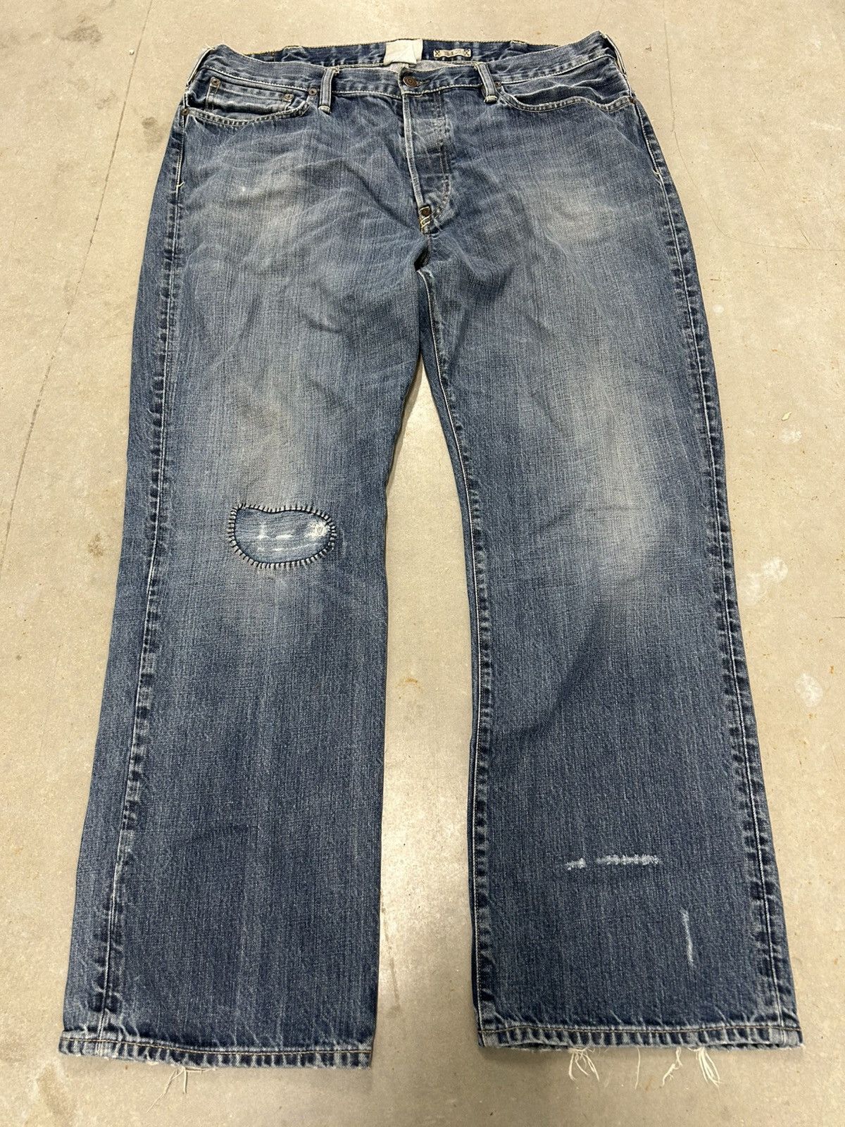 Polo Ralph Lauren Polo ralph lauren distressed repair denim 41381 Size US 38 / EU 54 - 1 Thumbnail