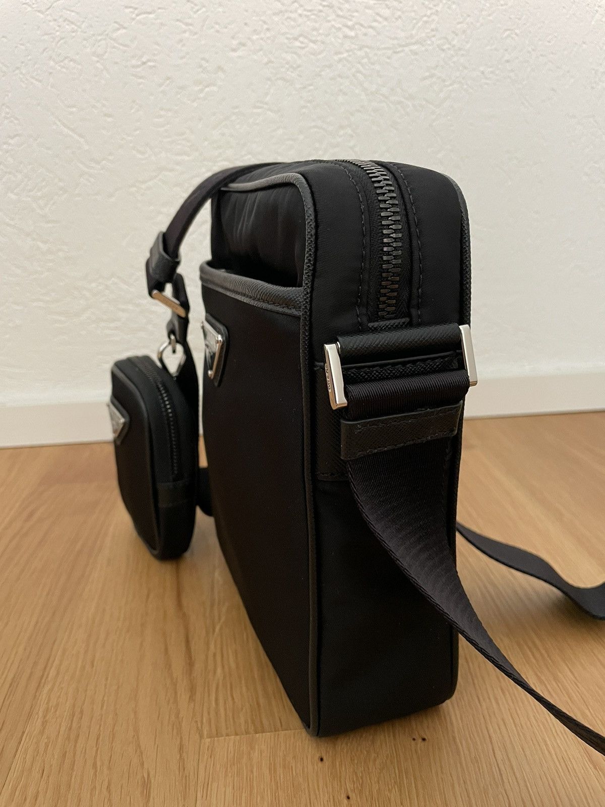 Prada Prada Re-Nylon & Saffiano Shoulder Bag Size ONE SIZE - 6 Thumbnail