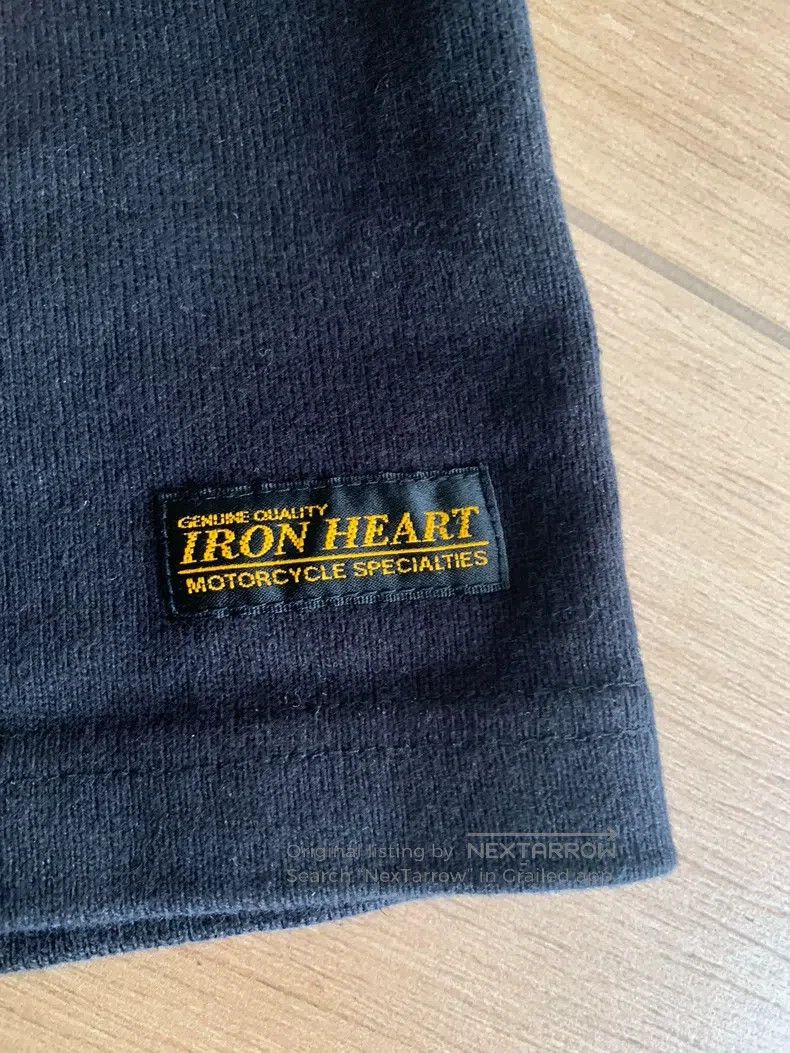 Iron Heart Iron Heart 11oz heavy-duty pure cotton ribbed cuff round-n Size US XXL / EU 58 / 5 - 4 Thumbnail