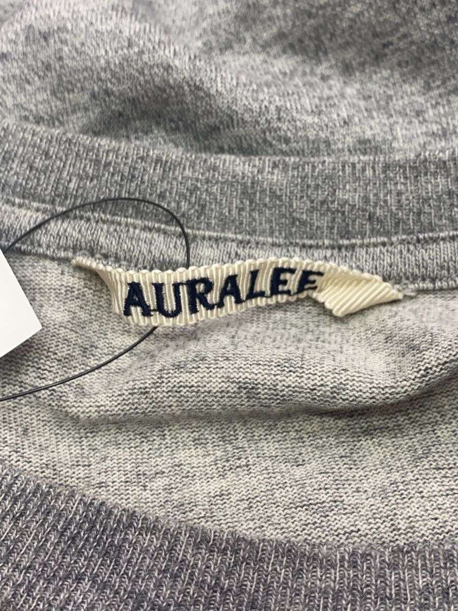 Auralee Gray Cotton Long-sleeved T-shirt Size US L / EU 52-54 / 3 - 3 Thumbnail