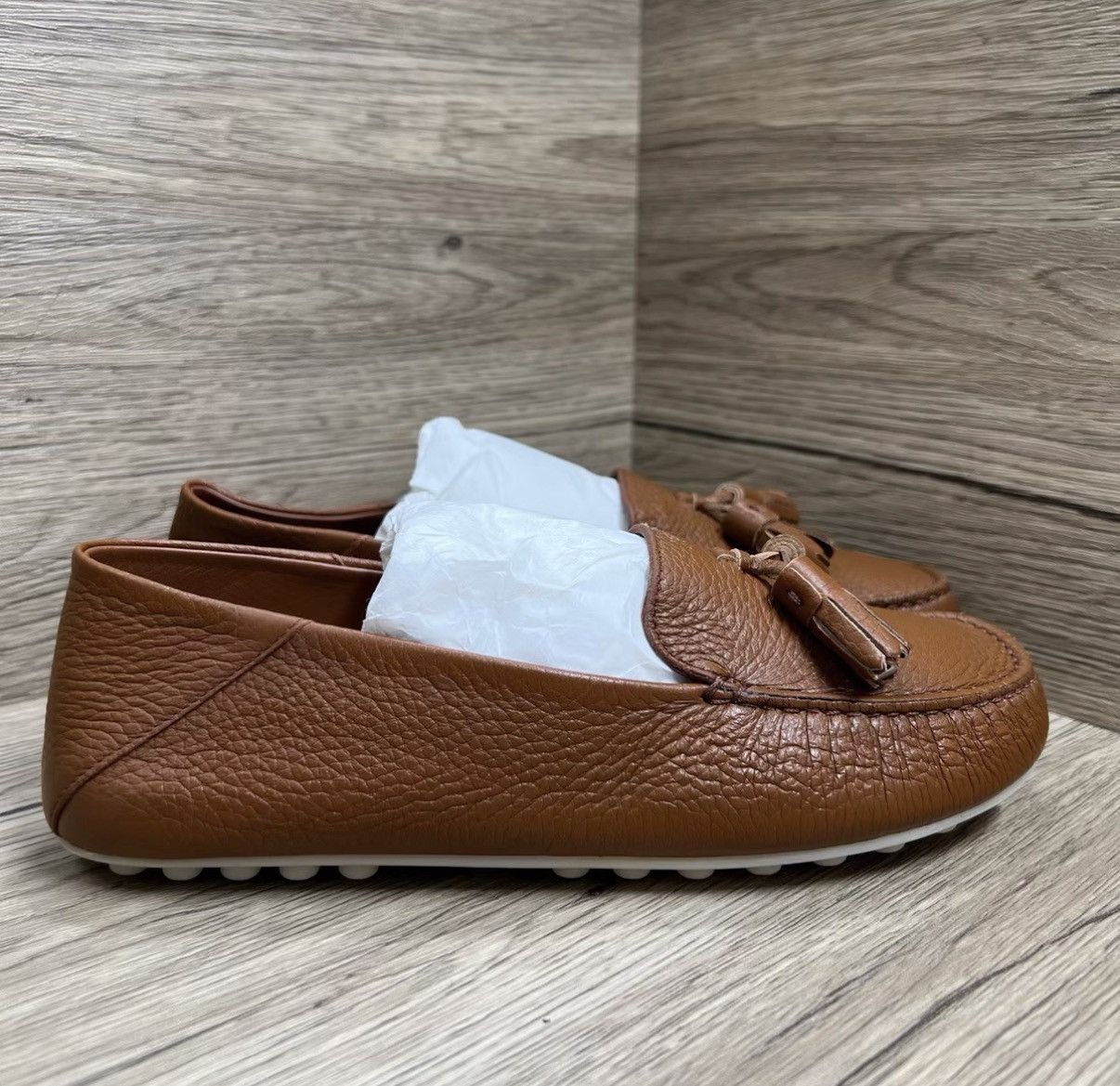 Loro Piana Loro Piana Dot Sole Brown Tassel Driving Shoes J41 Size US 6 / IT 36 - 3 Thumbnail