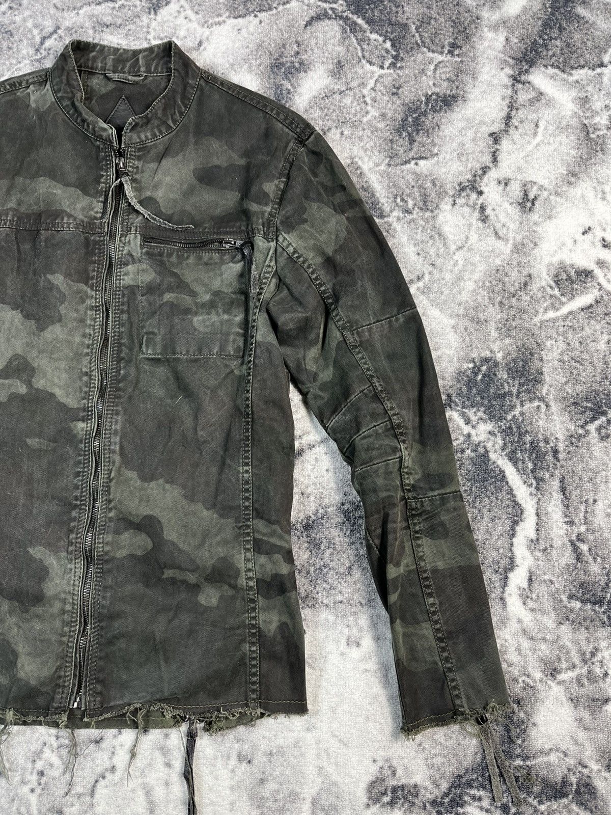 Other Be Edgy Camo Jacket / Military Style / Statement Back Print Size US M / EU 48-50 / 2 - 4 Thumbnail