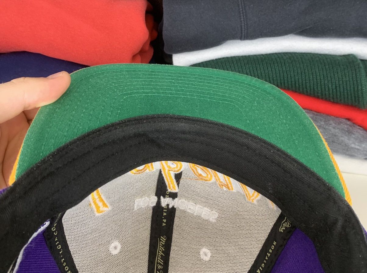 NBA Mitchell & Ness Los Angeles Lakers Cap Hat Size ONE SIZE - 22 Thumbnail