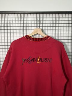 Buy Extremely Rare Vintage Yves Saint Laurent Sweatshirt Online in