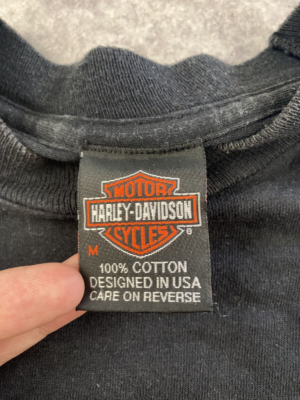 Harley Davidson Harley Davidson 1996 Black Bear Long Sleeve T-shirt Size: M Size US M / EU 48-50 / 2 - 4 Thumbnail