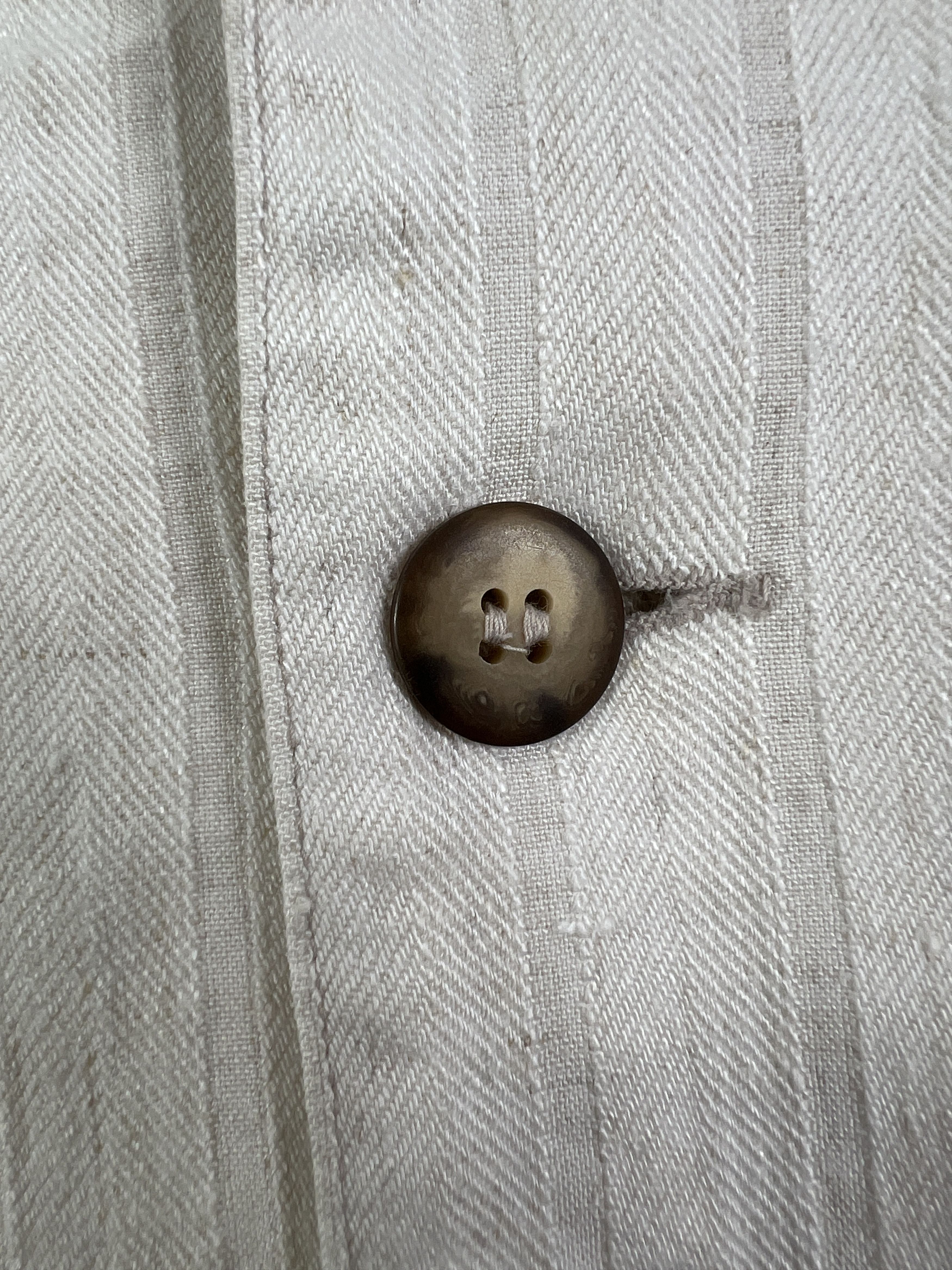 Gianni Valentino × Vintage Gianni Valentino Linen Tuxedo Vest (L) GTMP099 Size US L / EU 52-54 / 3 - 3 Thumbnail