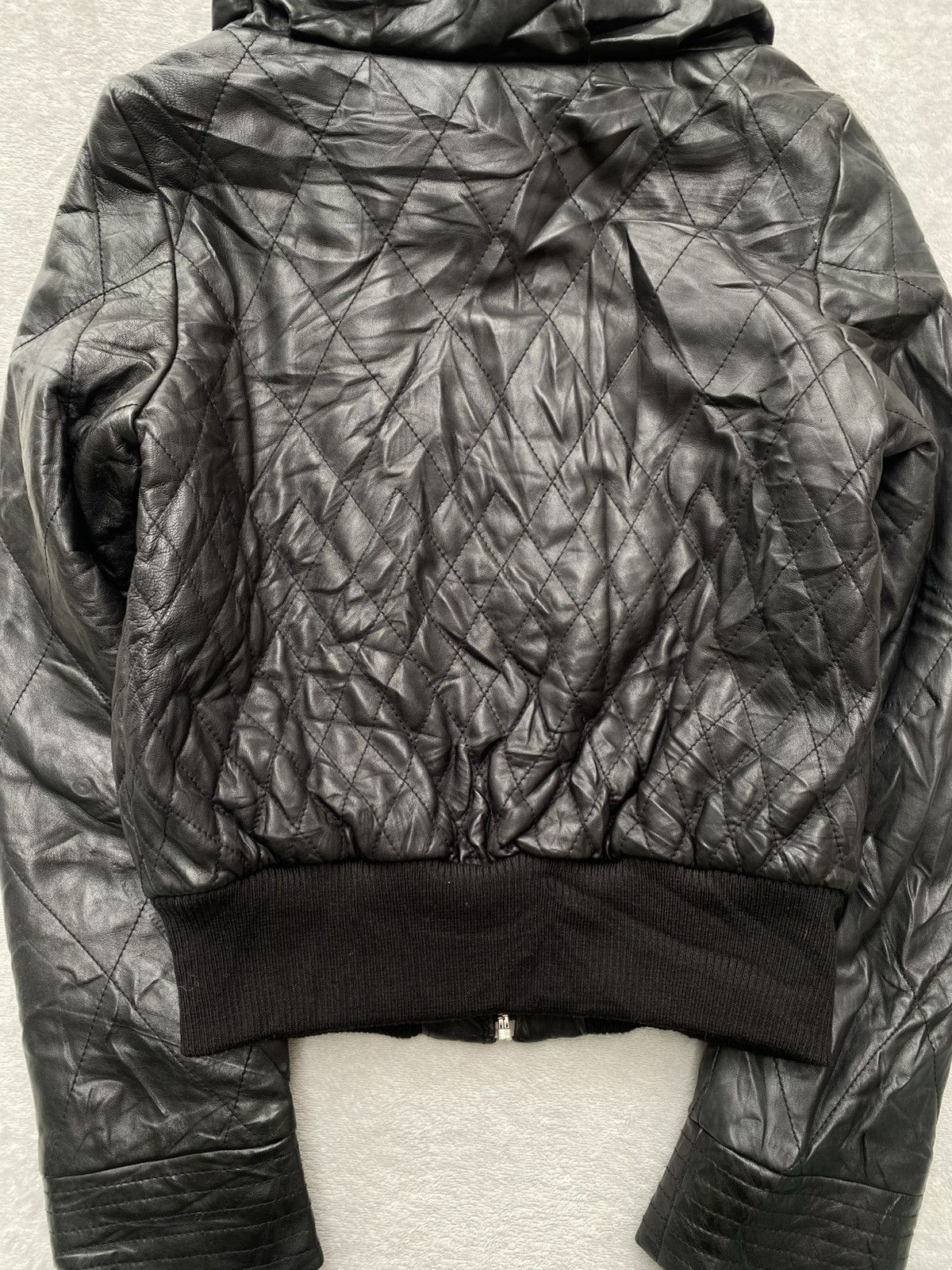 Enchantment 2000s- Enchantment? -Bono Quilted Leather Jacket Size S / US 4 / IT 40 - 18 Thumbnail