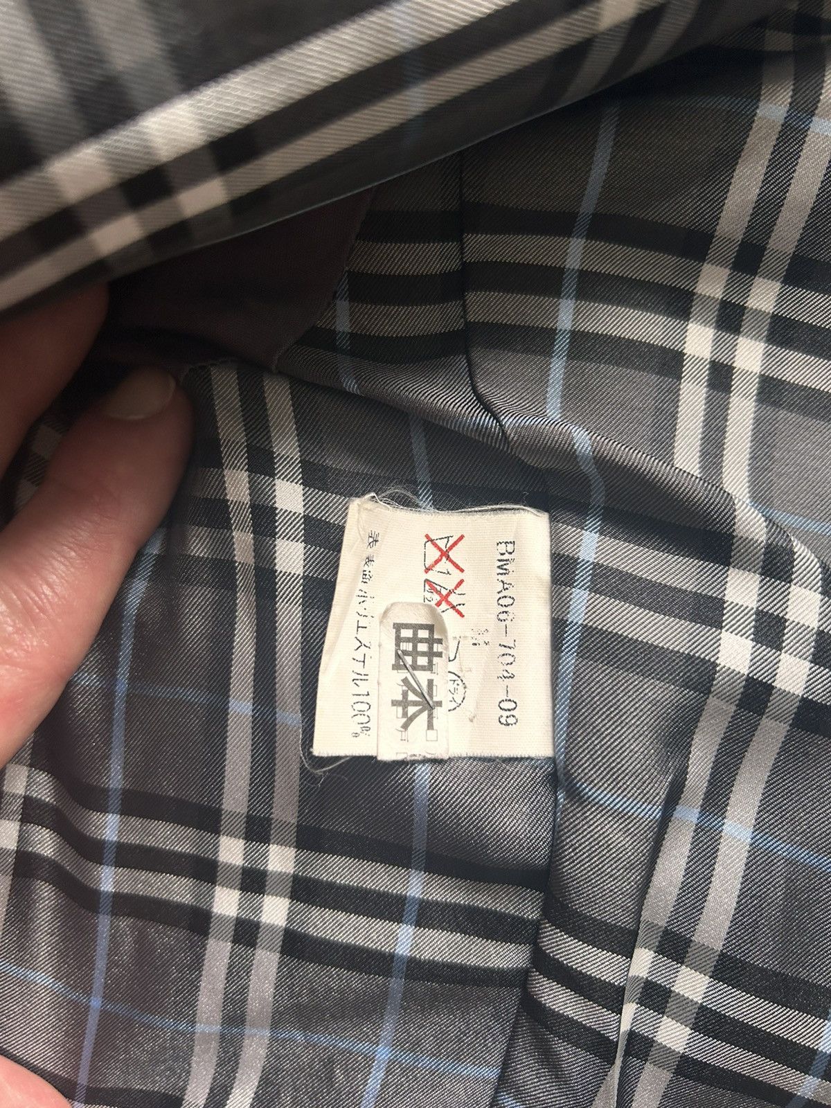 Burberry × Japanese Brand BURBERRY BLACK LABEL COAT (JAPANESE LINE) Size US M / EU 48-50 / 2 - 5 Thumbnail
