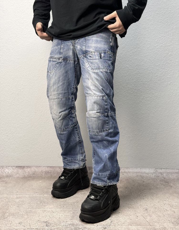 If Six Was Nine × Japanese Brand × Yohji Yamamoto Yohji Yamamoto Junya Watanabe Style Bondage Cargo Pants VTG Size US 30 / EU 46 - 1 Thumbnail