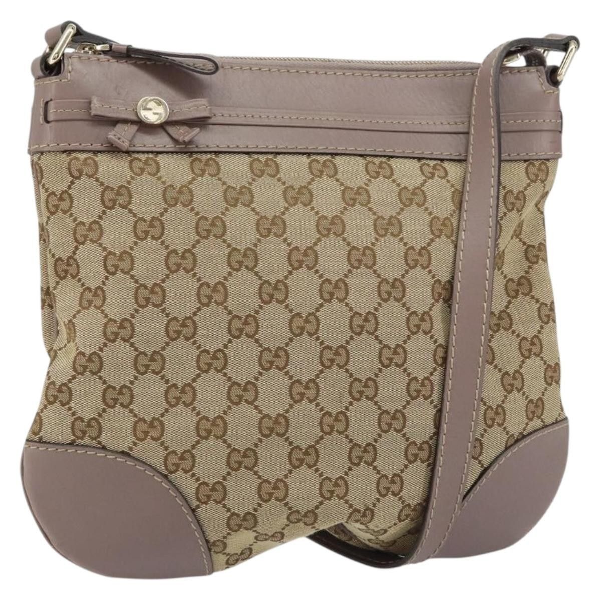 Gucci Gucci Mayfair Messenger GG Canvas and Leather Size ONE SIZE - 1 Thumbnail