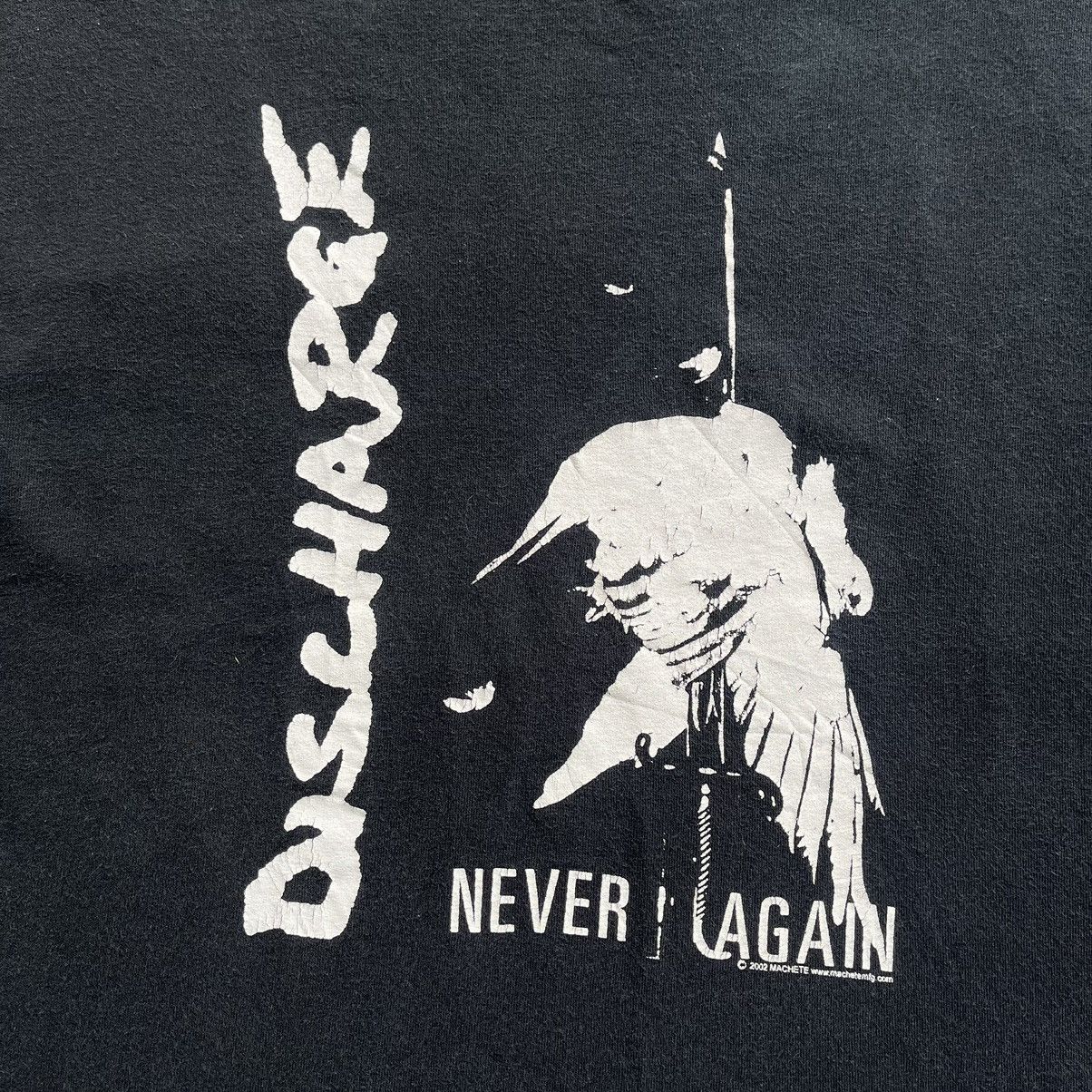Band Tees × Seditionaries × Vintage Vintage Discharge ‘Never Again’ Tshirt Size US M / EU 48-50 / 2 - 3 Thumbnail
