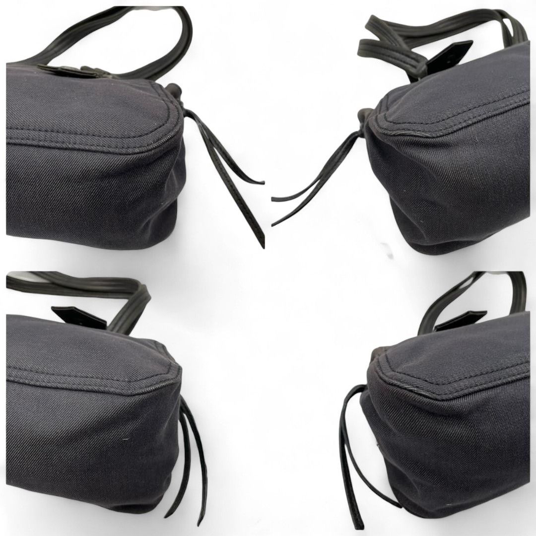Prada Prada - Shoulder Bag Denim Black Leather Size ONE SIZE - 6 Thumbnail