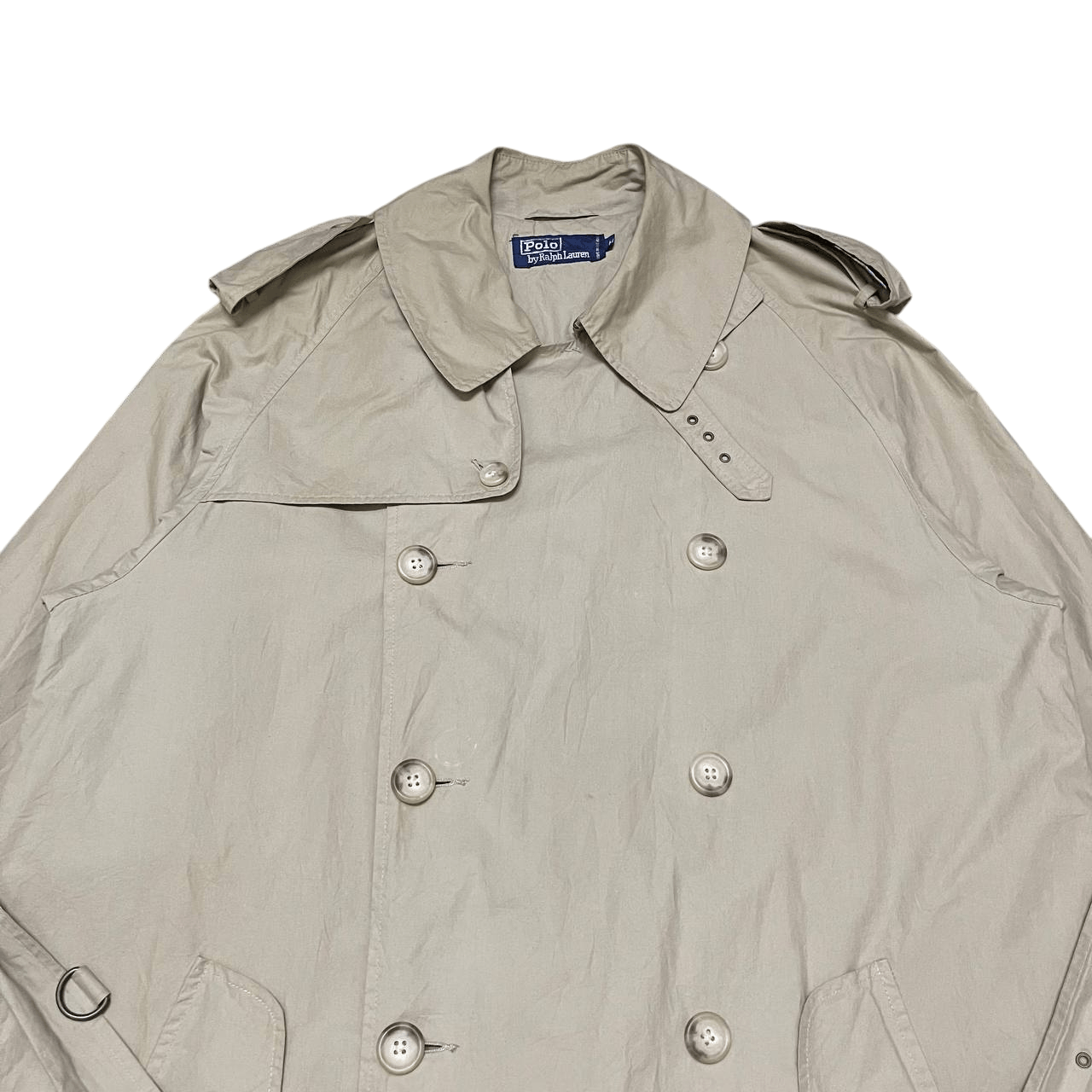 Polo Ralph Lauren Vintage PRL Polo Ralph Lauren Trench Coat Size US M / EU 48-50 / 2 - 2 Thumbnail