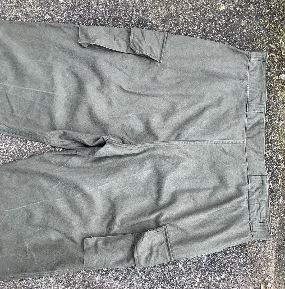 Vintage Rare.. Vintage Distressed French Army Cargo Pants Size US 38 / EU 54 - 13 Thumbnail