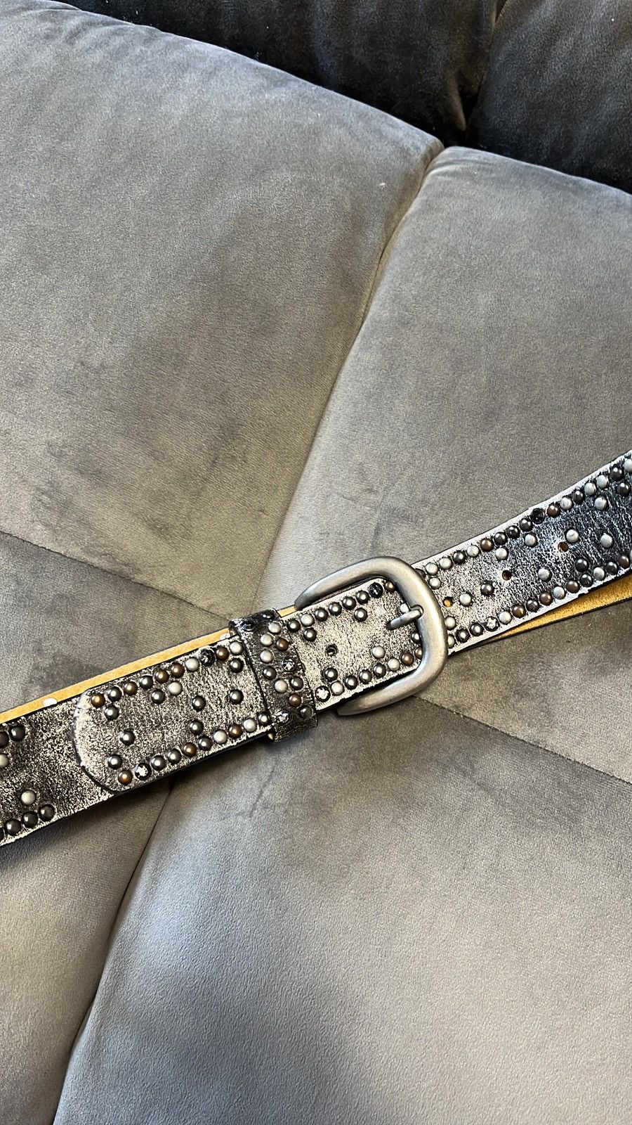 Japanese Brand × Vintage Vintage Rhinestones Distressed bb simon style belst Size ONE SIZE - 2 Thumbnail