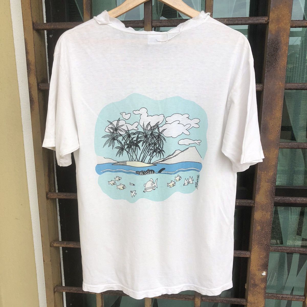 Vintage 90’ Hawai Saipan Japan Shirt Size US M / EU 48-50 / 2 - 6 Thumbnail