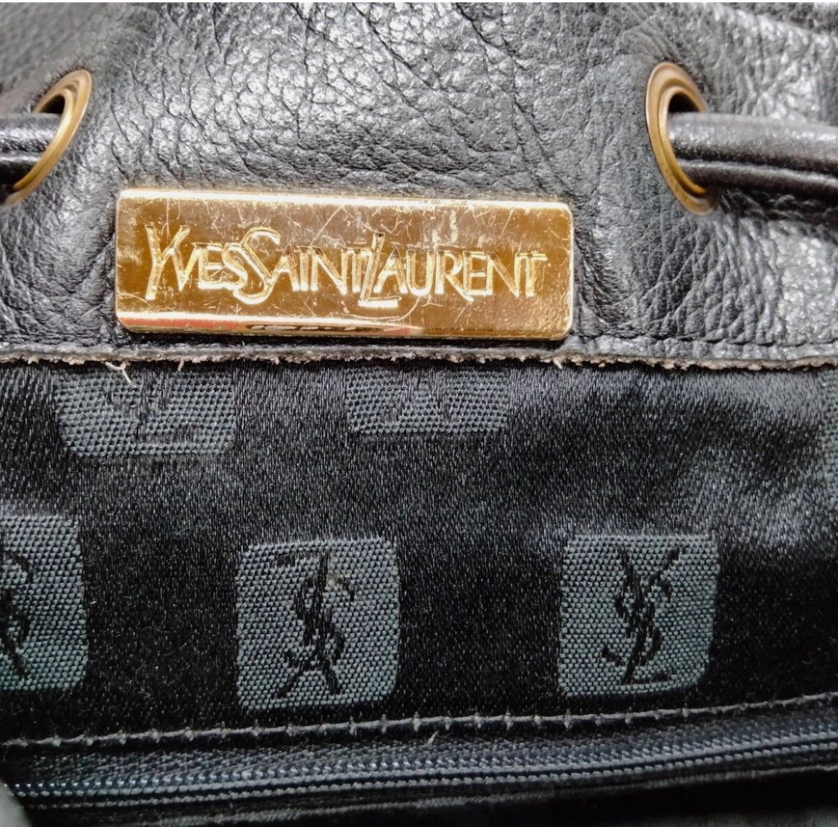 Yves Saint Laurent Downtown leather backpack Size ONE SIZE - 5 Thumbnail