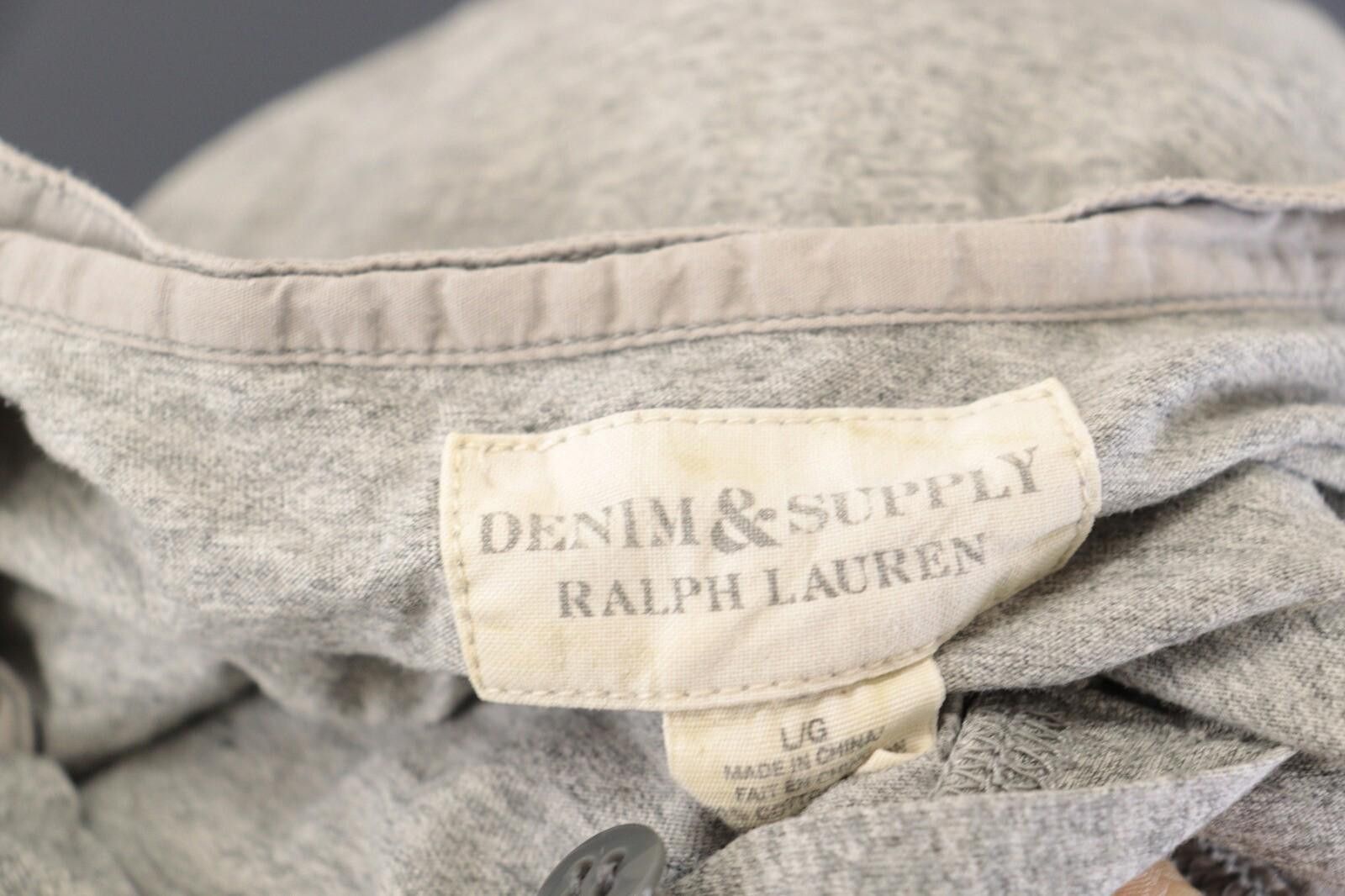 Denim & Supply Ralph Lauren Denim & Supply Ralph Lauren Gray RL G89181 Shirt Size L Size US L / EU 52-54 / 3 - 12 Thumbnail