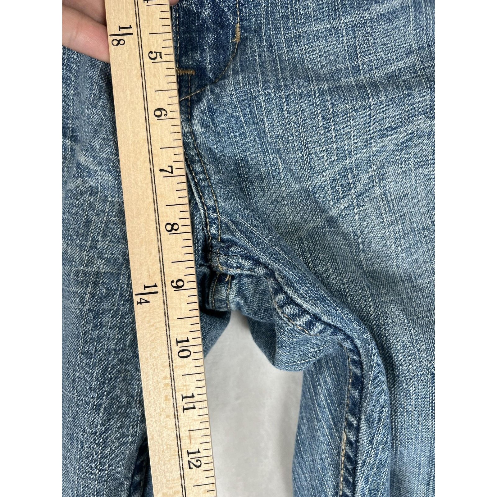 Levi's Levi Strauss Signature Jeans Women's 32x30 Low Slim Bootcut Size 32" / US 10 / IT 46 - 4 Thumbnail