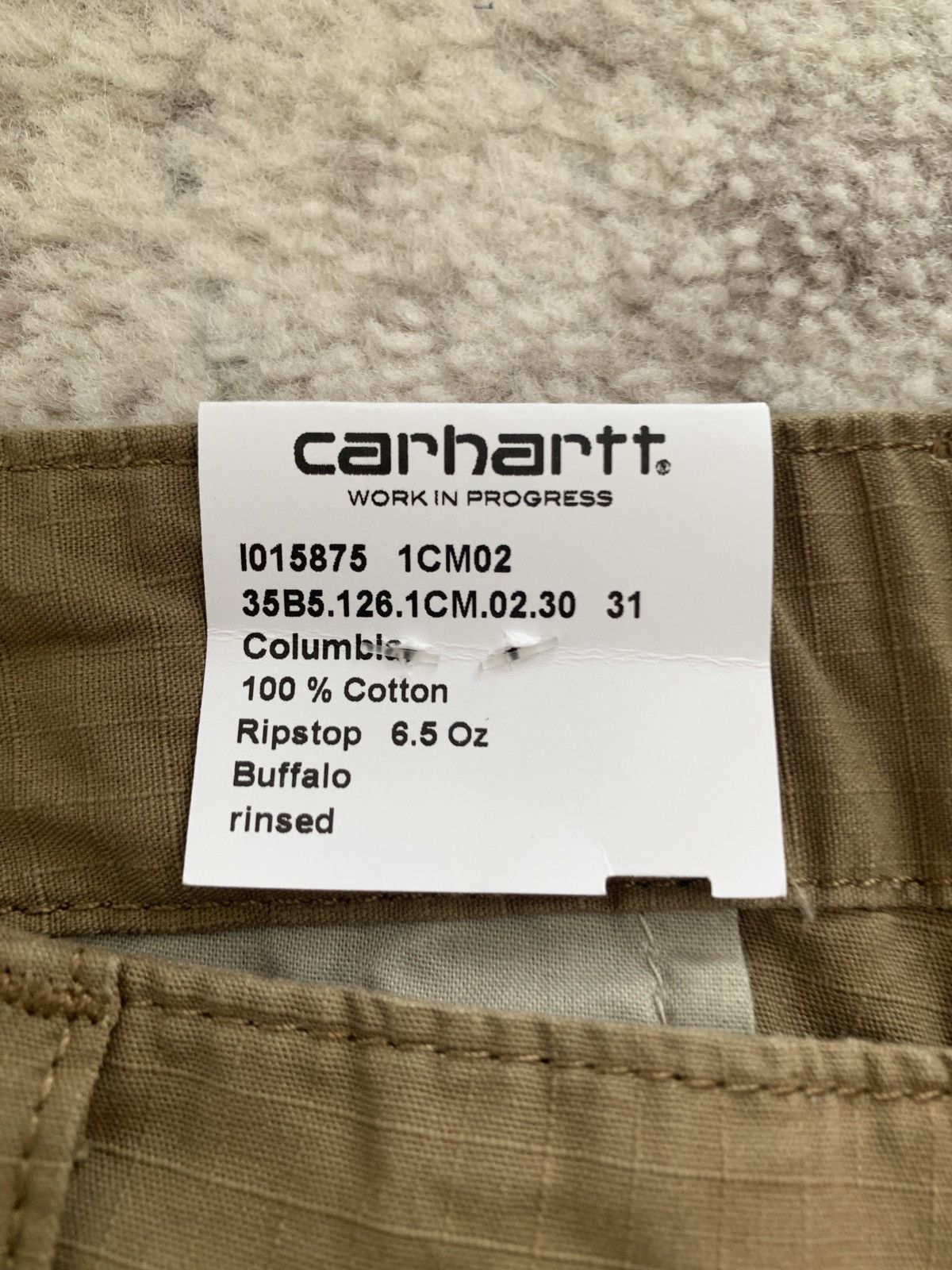 Carhartt Carhartt Regular Cargo Fit Buffalo 31 x 30 Size US 31 - 9 Thumbnail