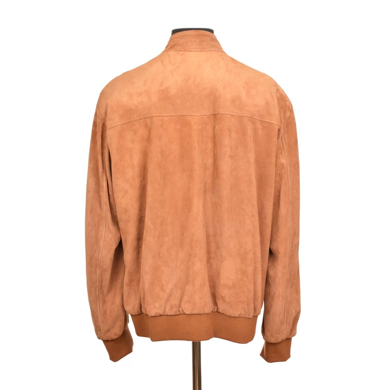 Vintage DDP Les Tanneurs Marrakech Suede Leather Full-Zip Jacket Main Selling Point Jacket Men 52 Tan Leather 90s? Size US L / EU 52-54 / 3 - 3 Thumbnail