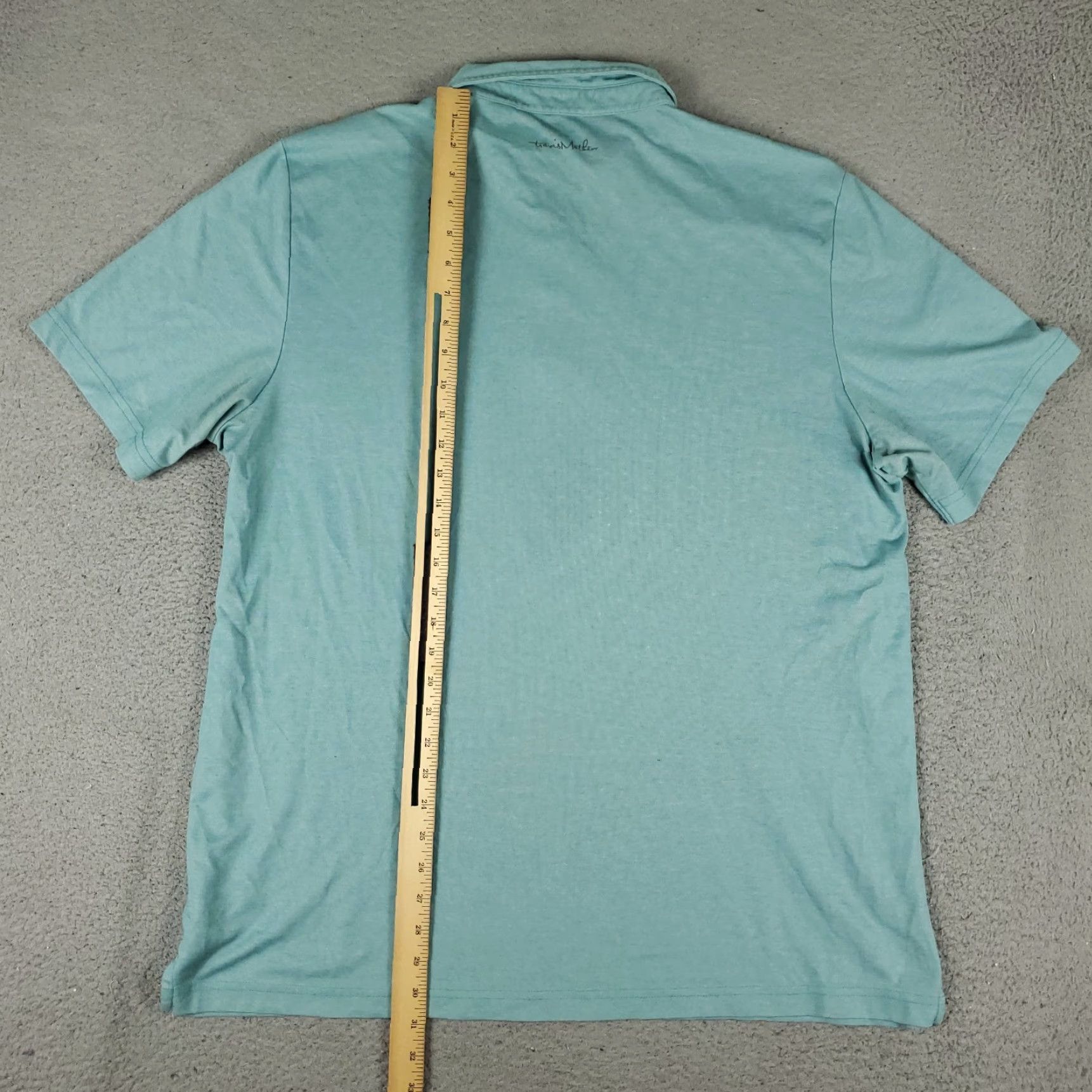 TravisMathew VINTAGE Travis Mathew Polo Shirt Men's Size 2XL Blue Casual Short Sleeve Cotton Golf Size US XXL / EU 58 / 5 - 6 Thumbnail