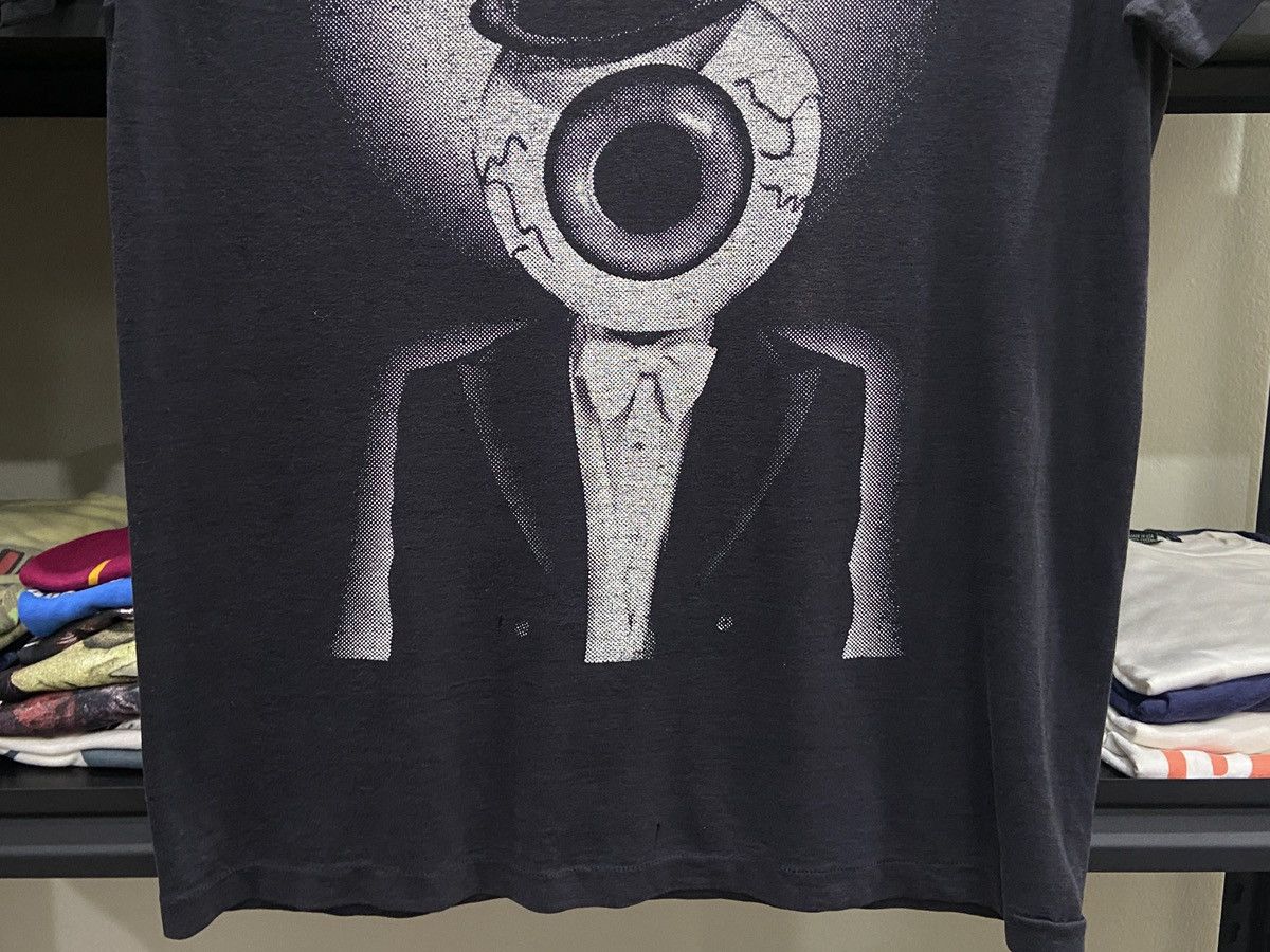 Band Tees × Vintage Vintage 80s The Residents Eyeball Art Rock Band TShirt Size US XL / EU 56 / 4 - 3 Thumbnail