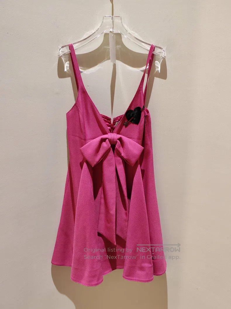 Valentino Valentino Bow slip dress Size S / US 4 / IT 40 - 7 Thumbnail