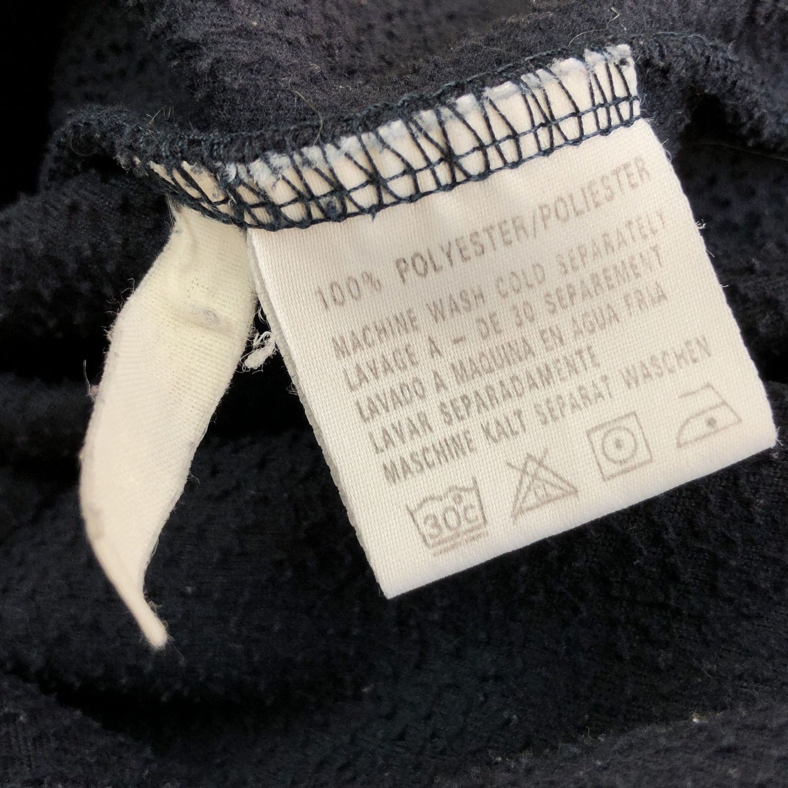 Yves Saint Laurent YSL Fleece Half Zip Yves Saint Laurent Big Logo in Navy Size US XL / EU 56 / 4 - 10 Thumbnail