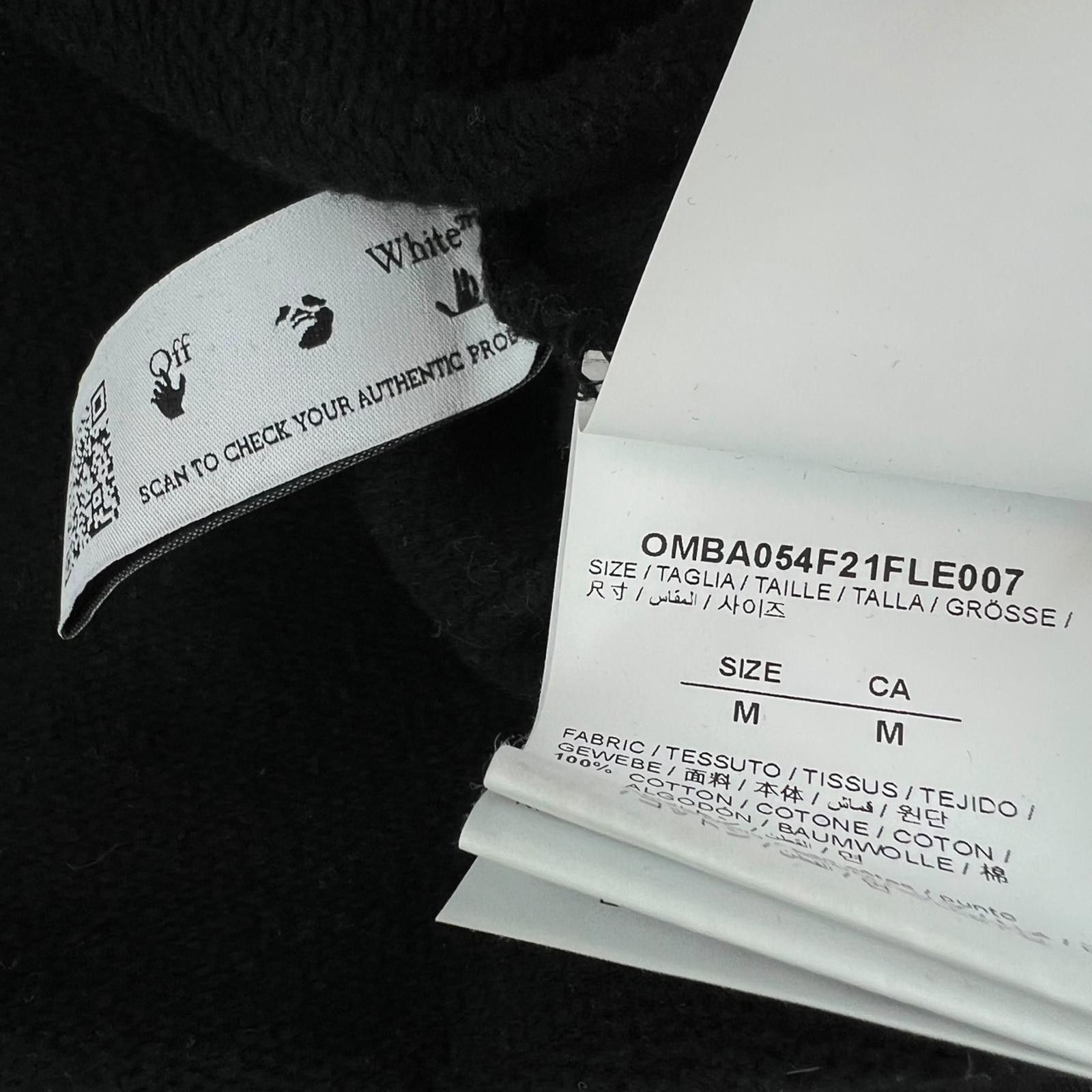 Off-White Off-White Rubber Arrows Black Sweatshirt Size US M / EU 48-50 / 2 - 5 Thumbnail