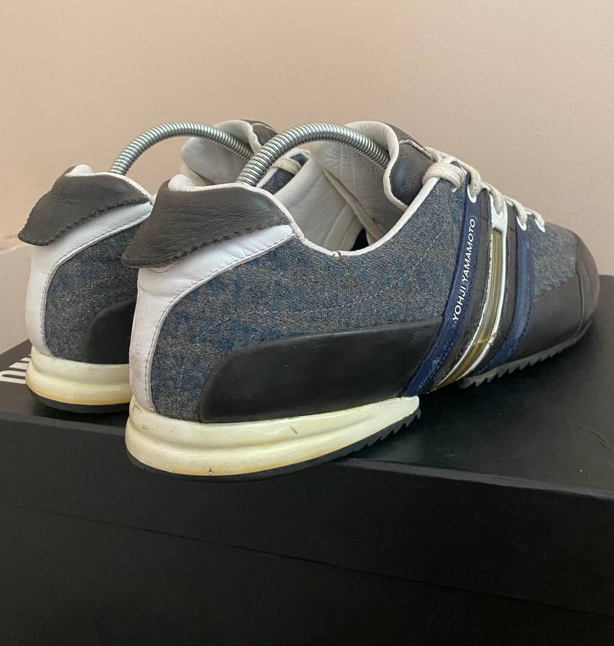 Adidas × Y's Yohji Yamamoto Y-3 Vintage Adidas Y3 Blue Sneakers Size US 7.5 / EU 40-41 - 14 Thumbnail