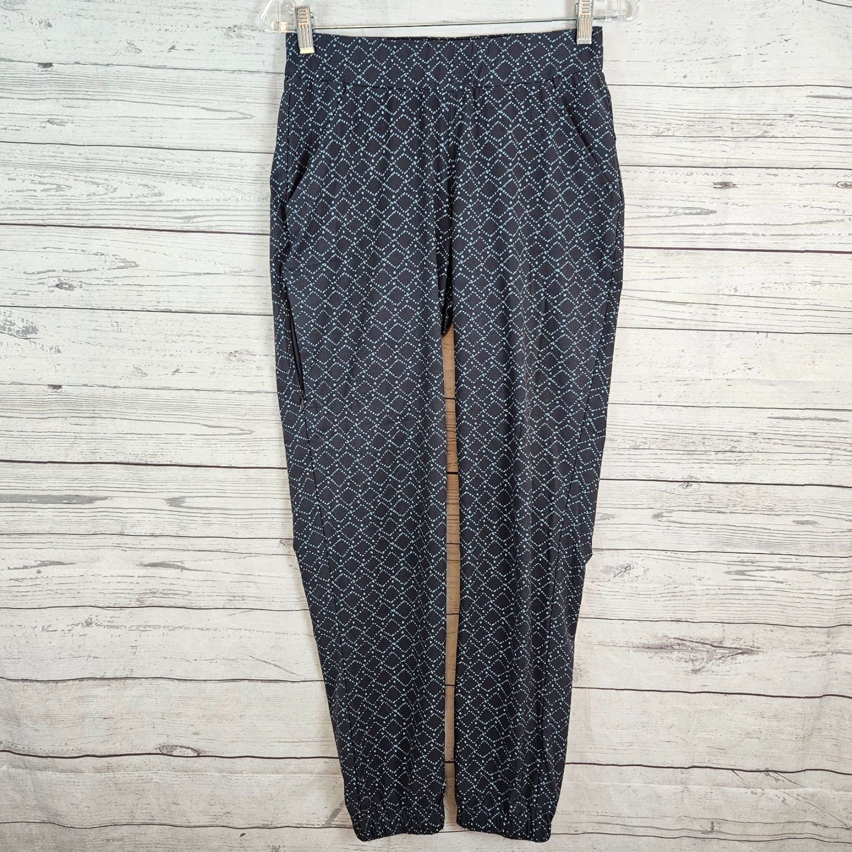 Vintage VINTAGE Title Nine Womens Dauntless Jogger XS Gray Blue Mid Rise Pull On 28.5 Inseam Womens Size 26" / US 2 / IT 38 - 2 Thumbnail