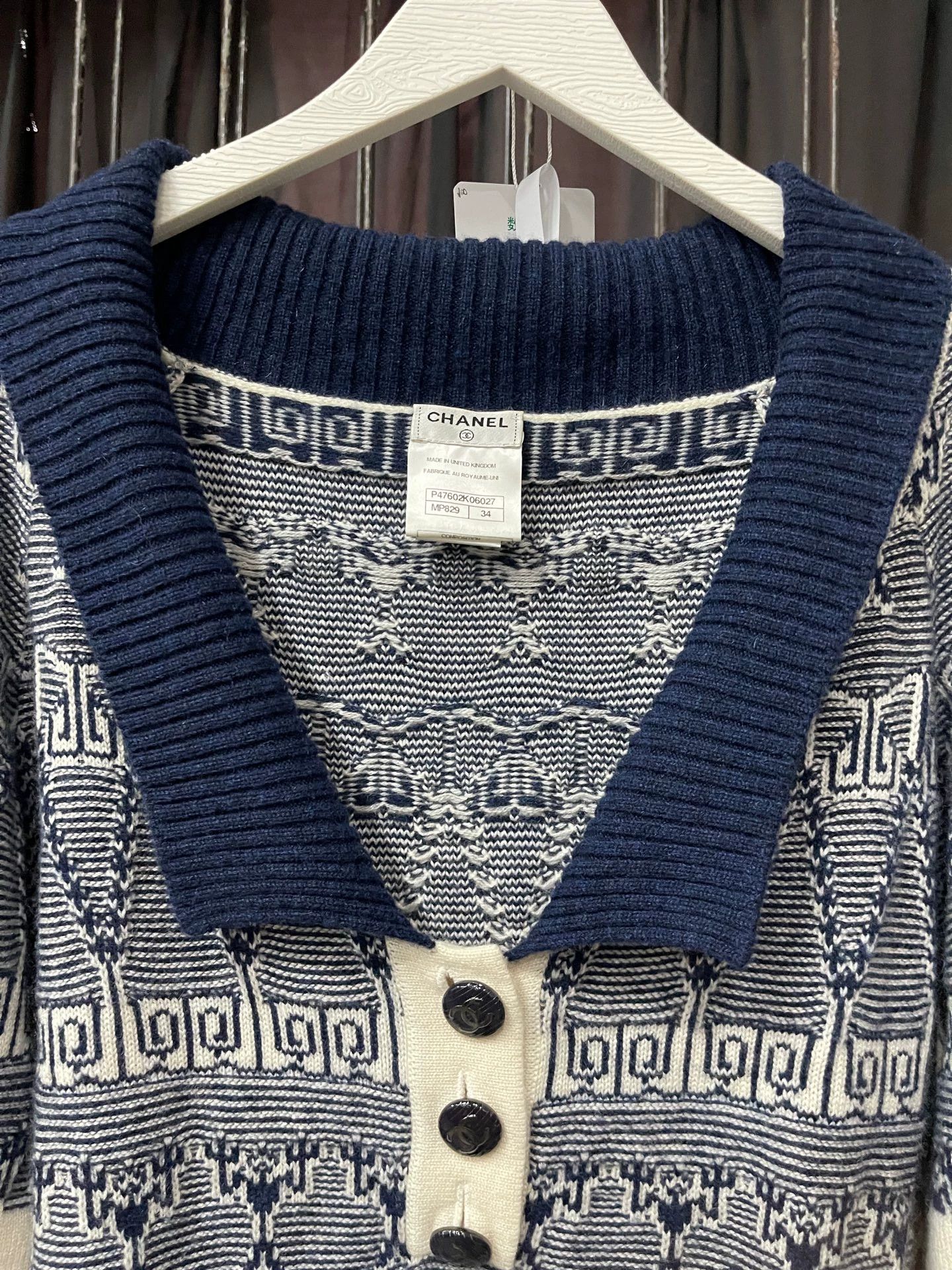 Chanel Chanel knit short-sleeve 34 99 new Size XS / US 0-2 / IT 36-38 - 3 Thumbnail