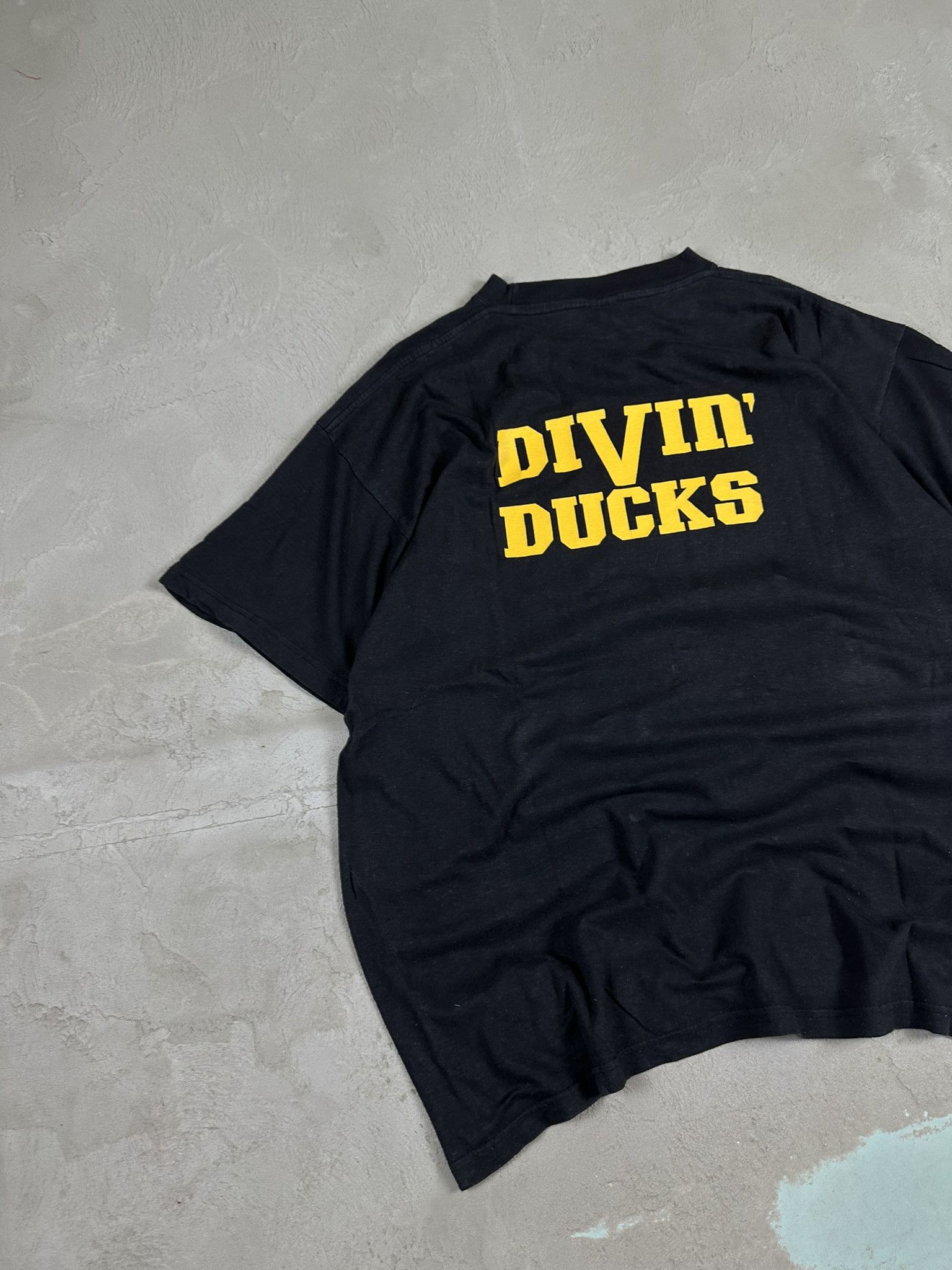 Band Tees × Vintage Vintage Y2k Divin Ducks Rock Band Promo T-shirt Size US XL / EU 56 / 4 - 10 Thumbnail