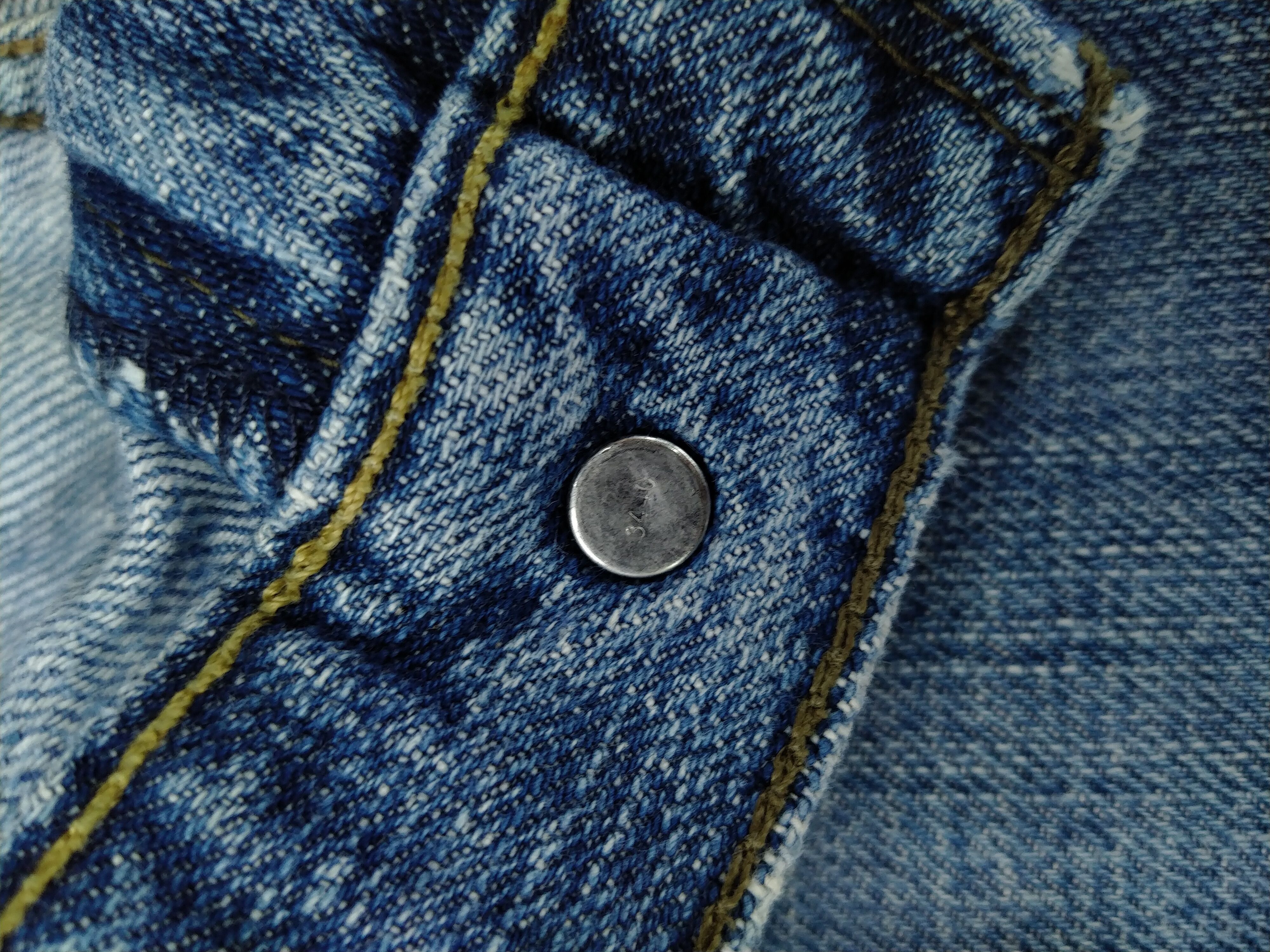 Levi's Blue Slim Straight Vintage Levi's 514 Denim 37x30.5 -JN439 Size US 37 - 8 Thumbnail