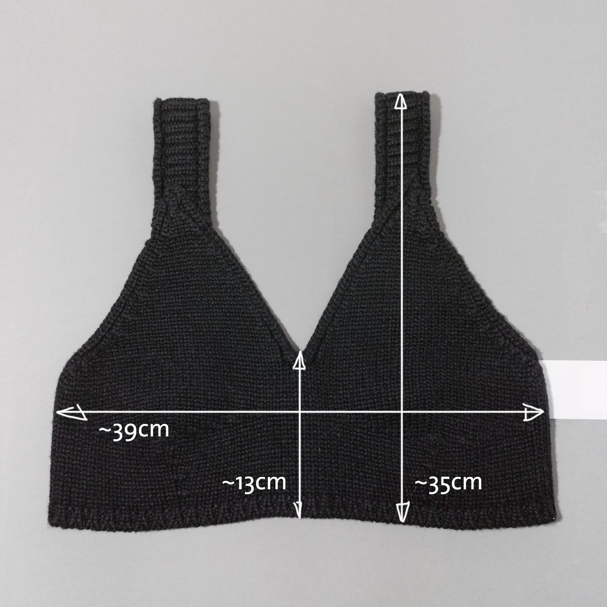 Dolce & Gabbana MSRP~600€ Unique Crop Top, 100% Cashmere! Tank Top, Bralette Size L / US 10 / IT 46 - 18 Thumbnail